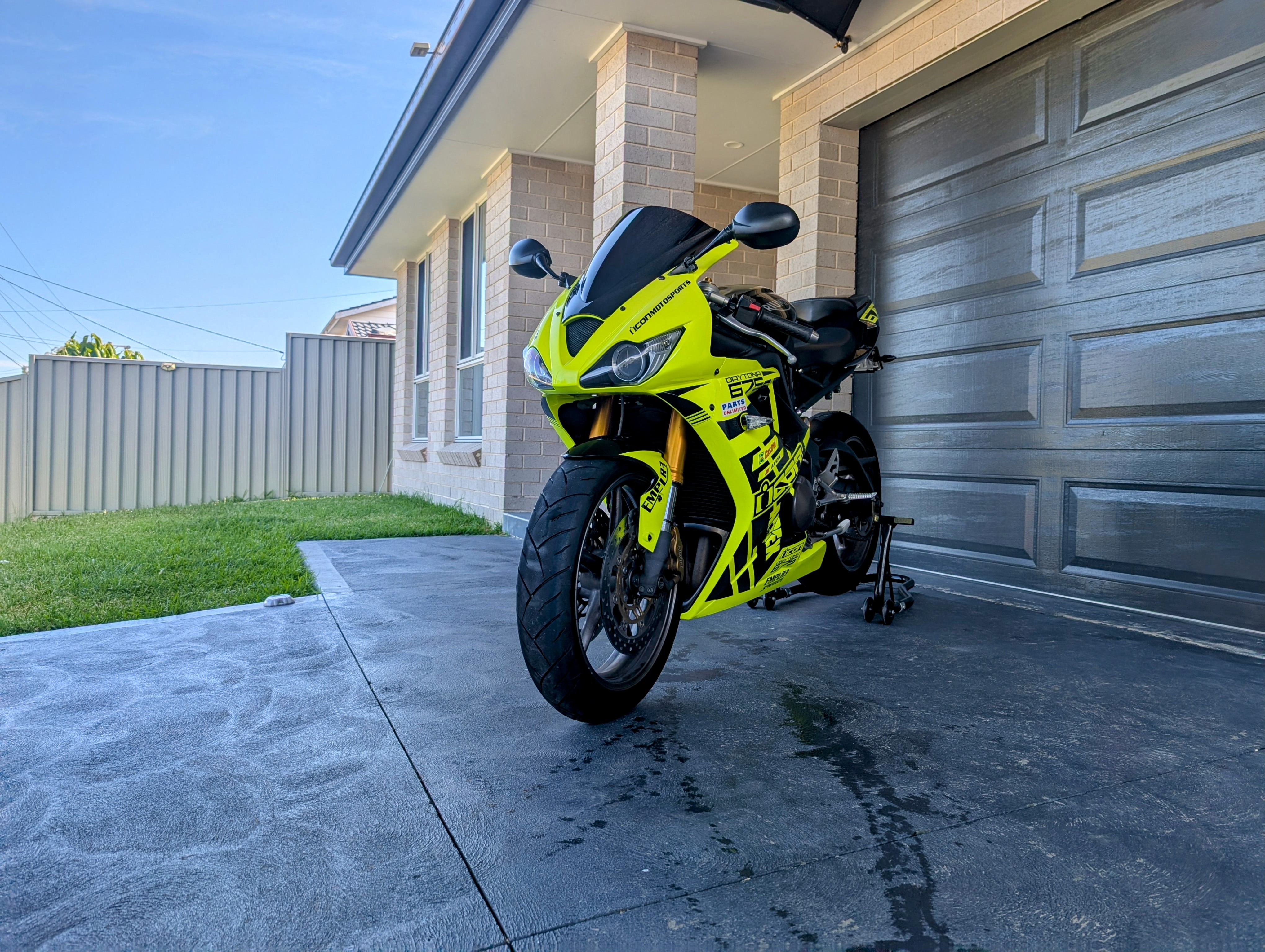 2008 TRIUMPH DAYTONA 675 SPORTS 