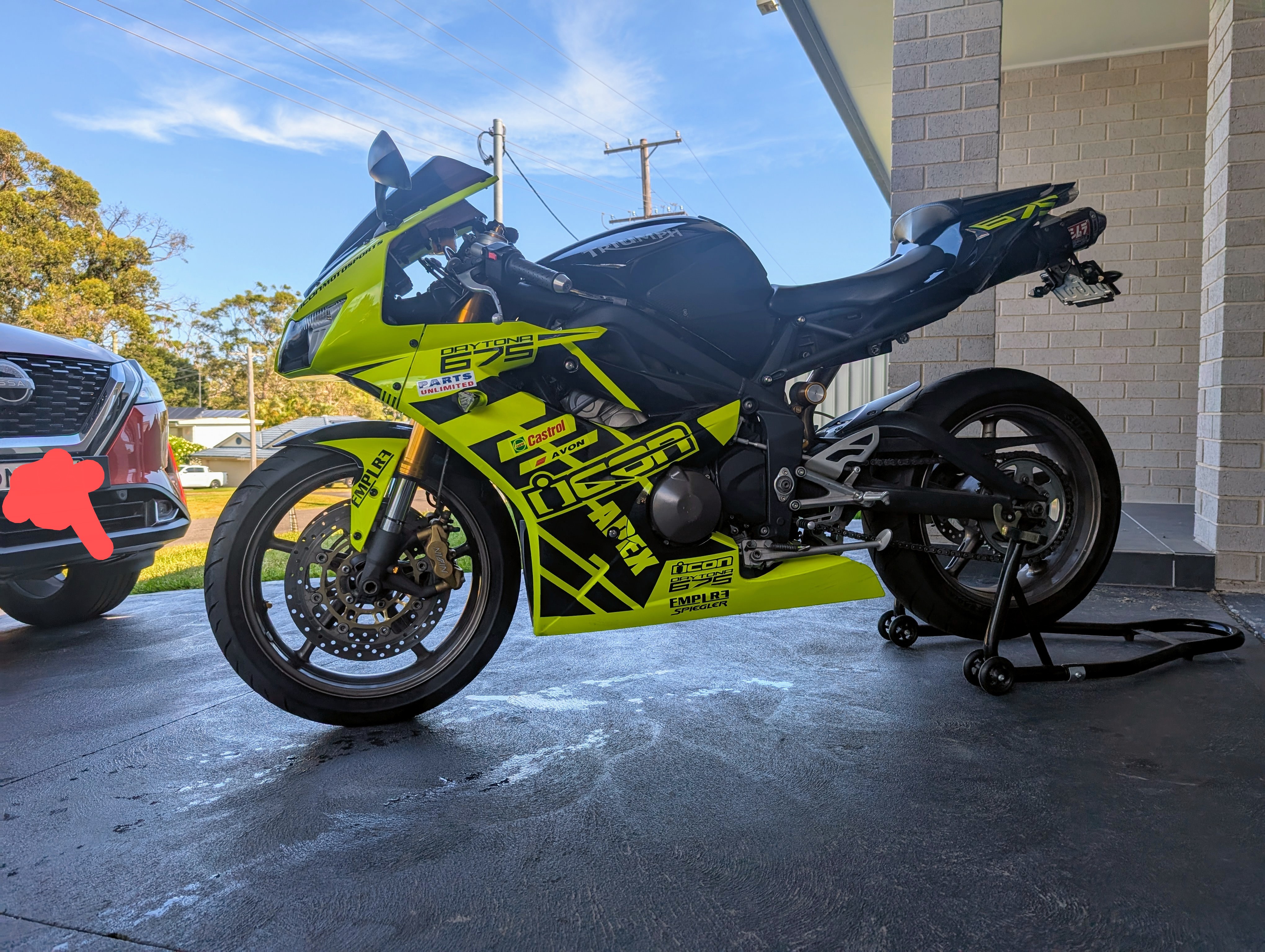2008 TRIUMPH DAYTONA 675 SPORTS 