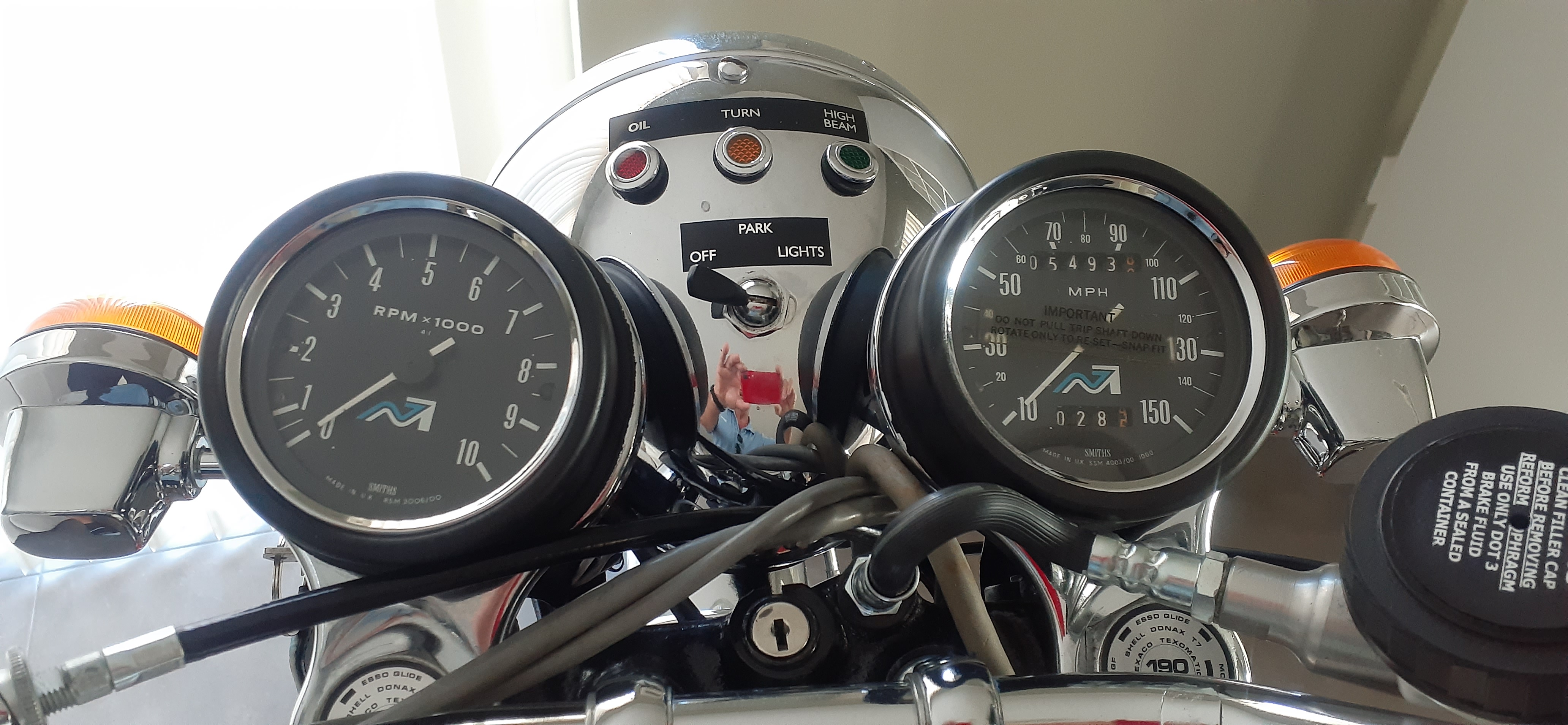 1976 TRIUMPH BONNEVILLE T140V ROAD 