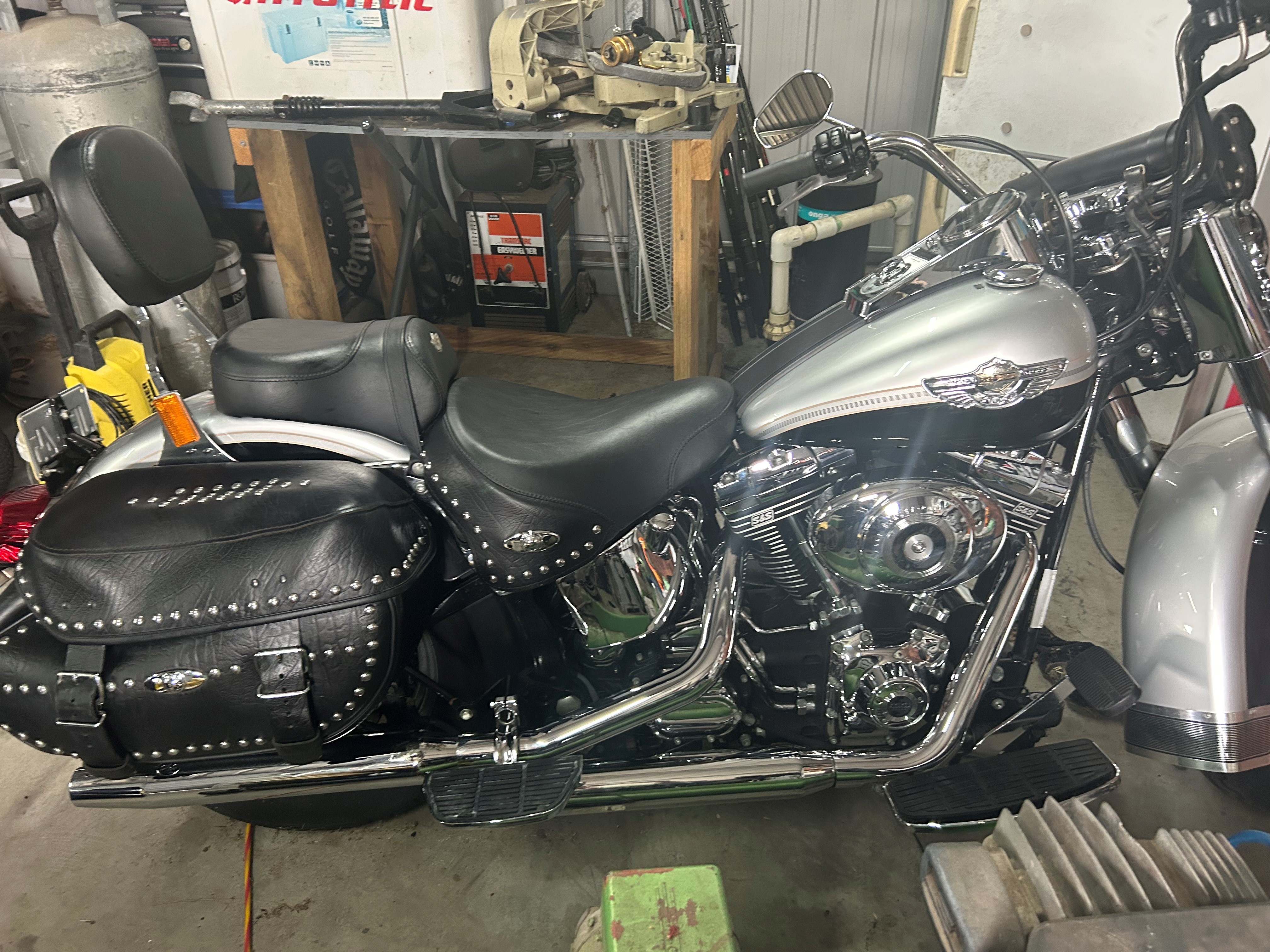 2003 HARLEY-DAVIDSON FLSTC HERITAGE SOFTAIL CLASSIC CRUISER
