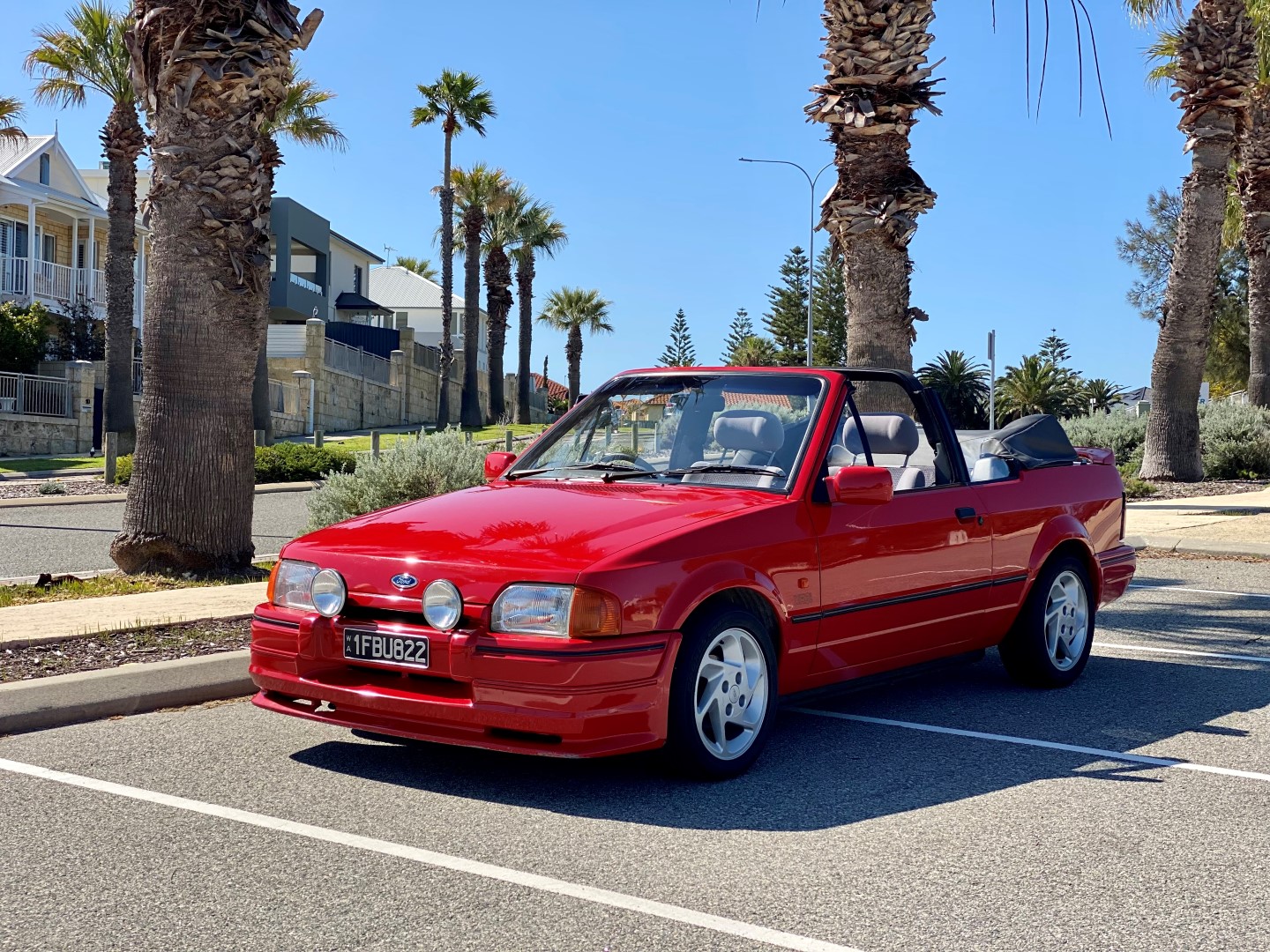 1989 FORD ESCORT XR3i CABRIOLET