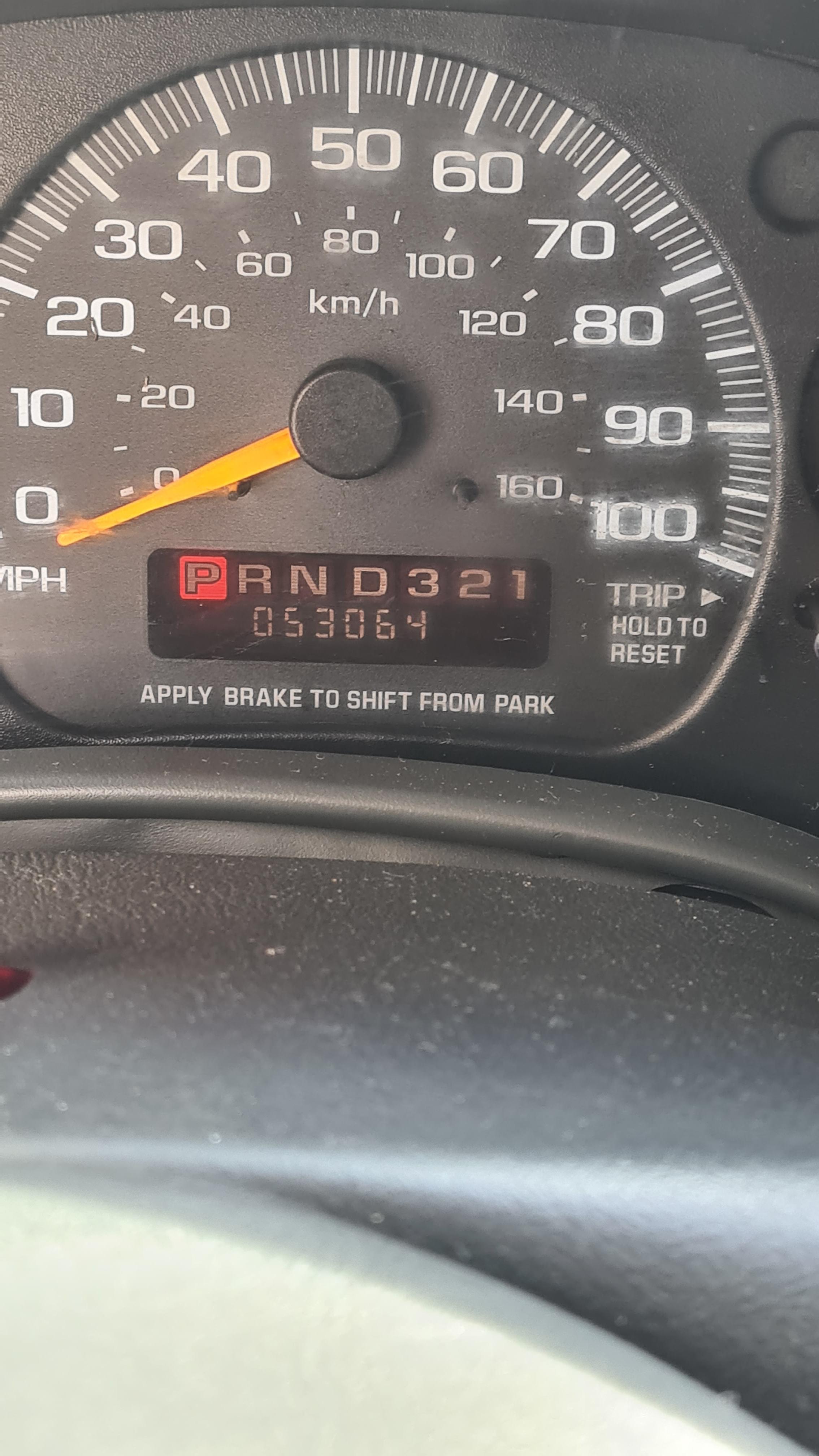 1997 CHEVROLET GMC SAVANA 1500 VAN