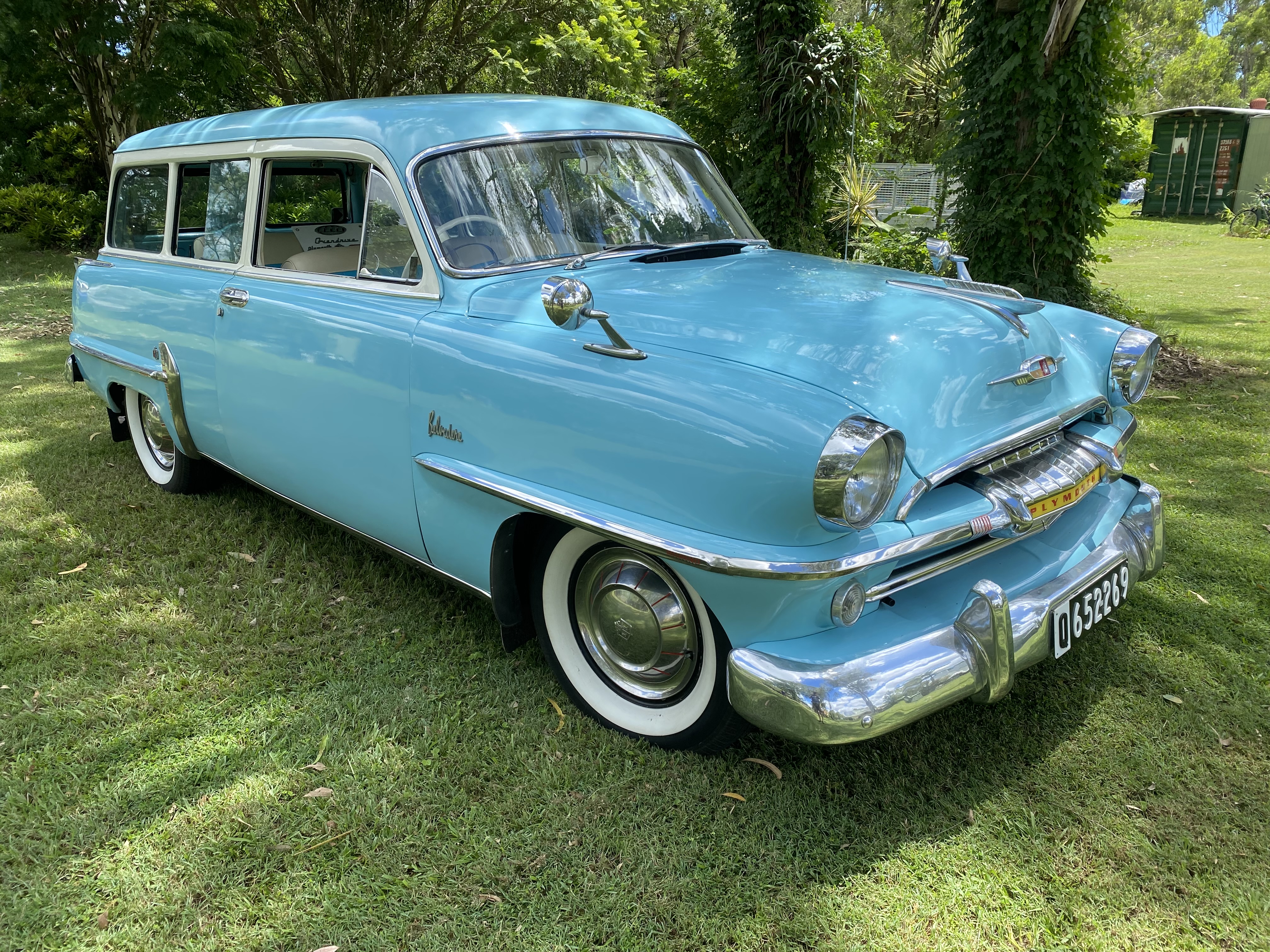 1953 PLYMOUTH BELVEDERE STATION WAGON