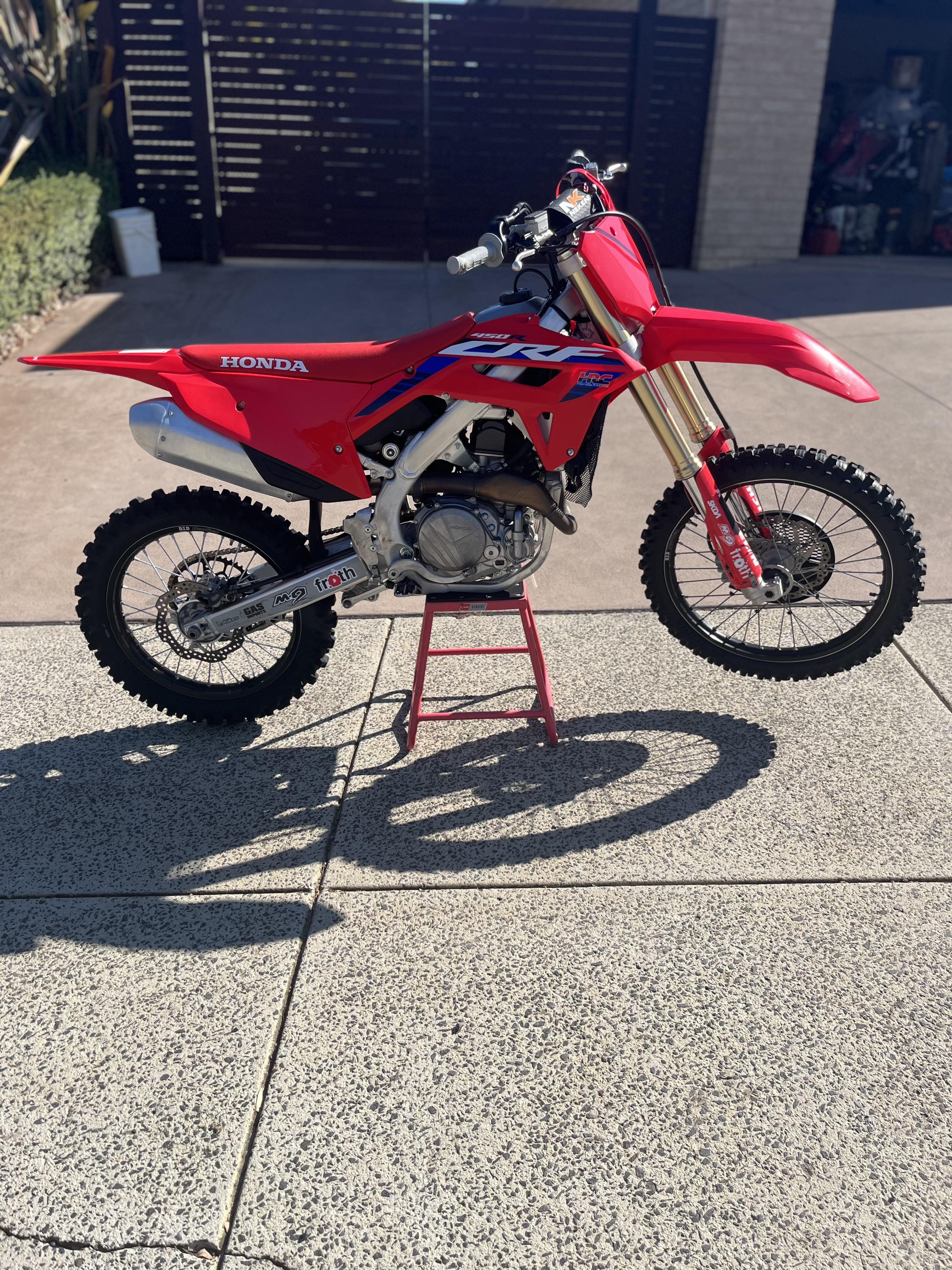 2024 HONDA CRF450R MOTOCROSS