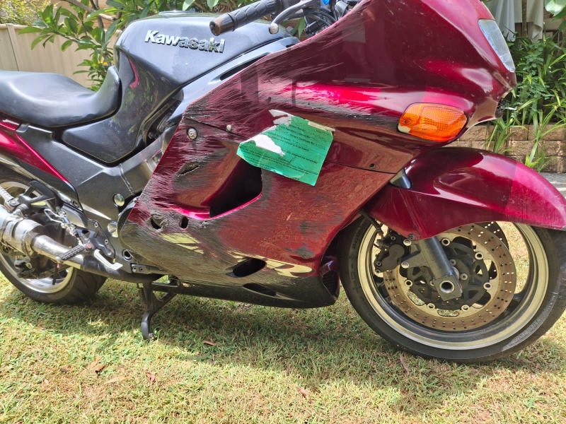 2001 KAWASAKI ZZ-R1100 (ZX1100) ROAD