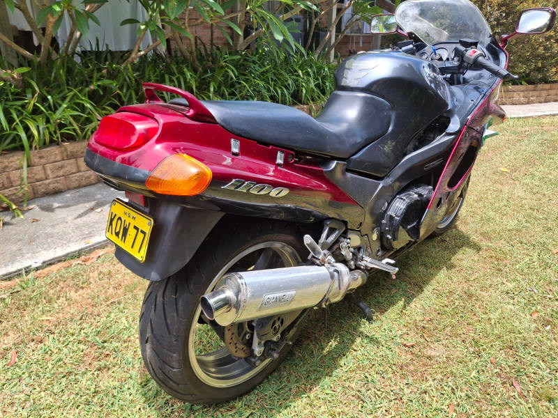 2001 KAWASAKI ZZ-R1100 (ZX1100) ROAD