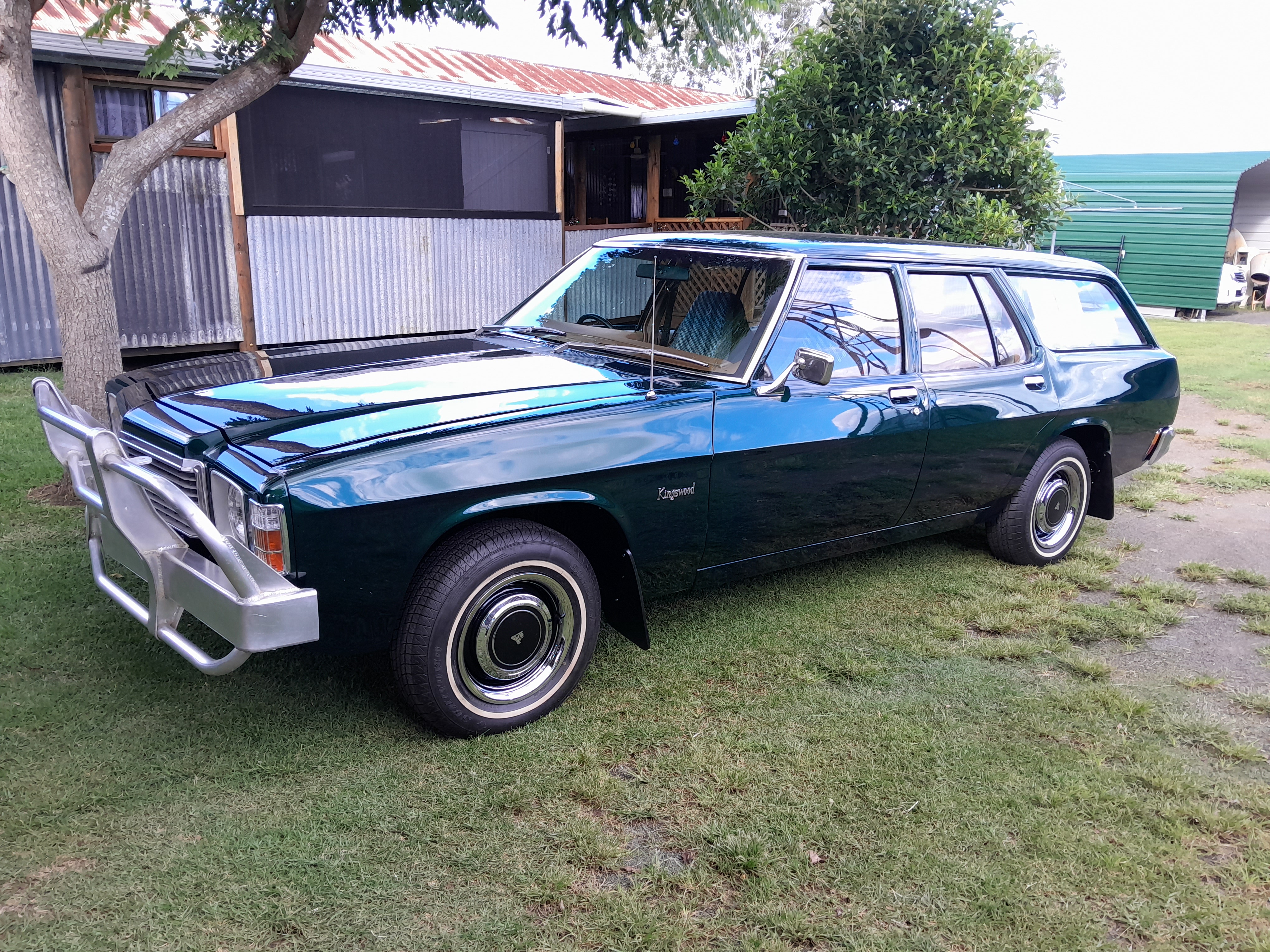 1976 HOLDEN KINGSWOOD HJ 4 SP MANUAL 4D WAGON