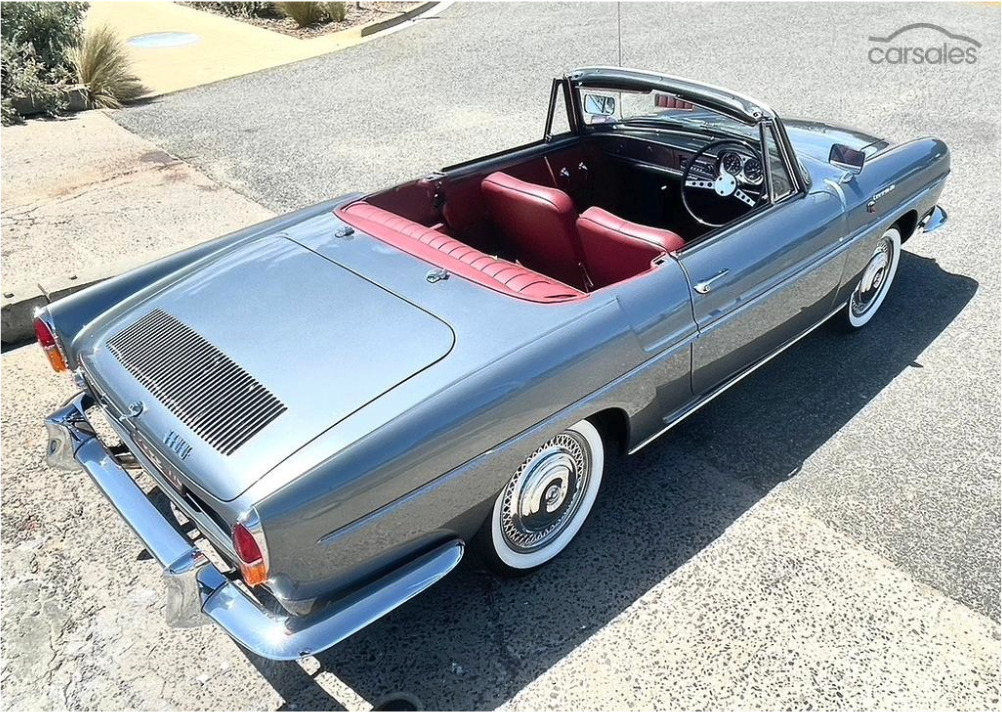 1964 RENAULT CARAVELLE 4 SP MANUAL 2D CONVERTIBLE