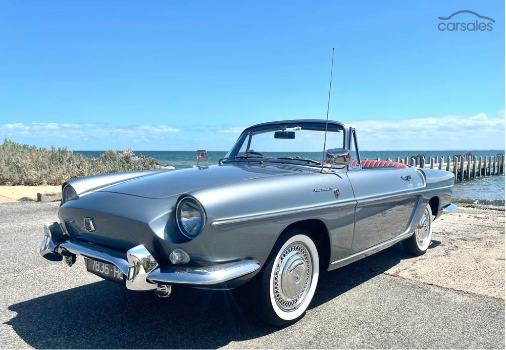 1964 RENAULT CARAVELLE 4 SP MANUAL 2D CONVERTIBLE