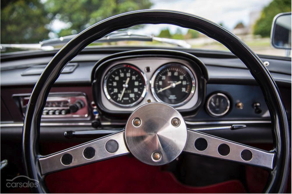 1964 RENAULT CARAVELLE 4 SP MANUAL 2D CONVERTIBLE