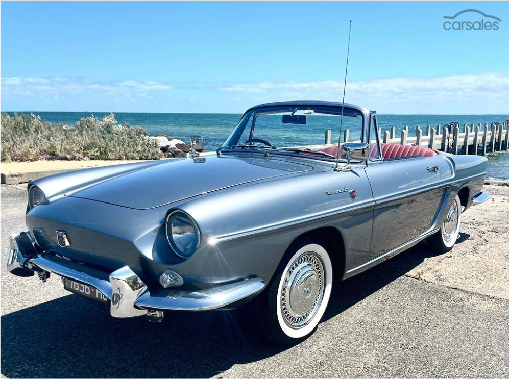 1964 RENAULT CARAVELLE 4 SP MANUAL 2D CONVERTIBLE
