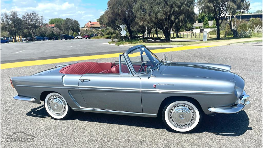 1964 RENAULT CARAVELLE 4 SP MANUAL 2D CONVERTIBLE
