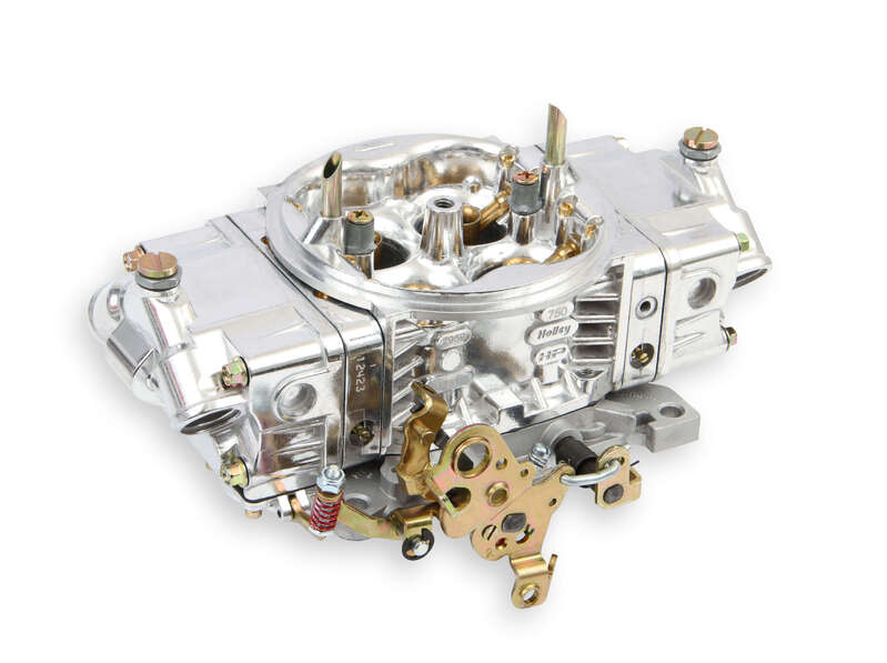 Holley Carburettor, Performance and Race, 750 CFM, 4150 Model, D/P, 4 Barrel, Gasoline, Shiny, Aluminum, Each