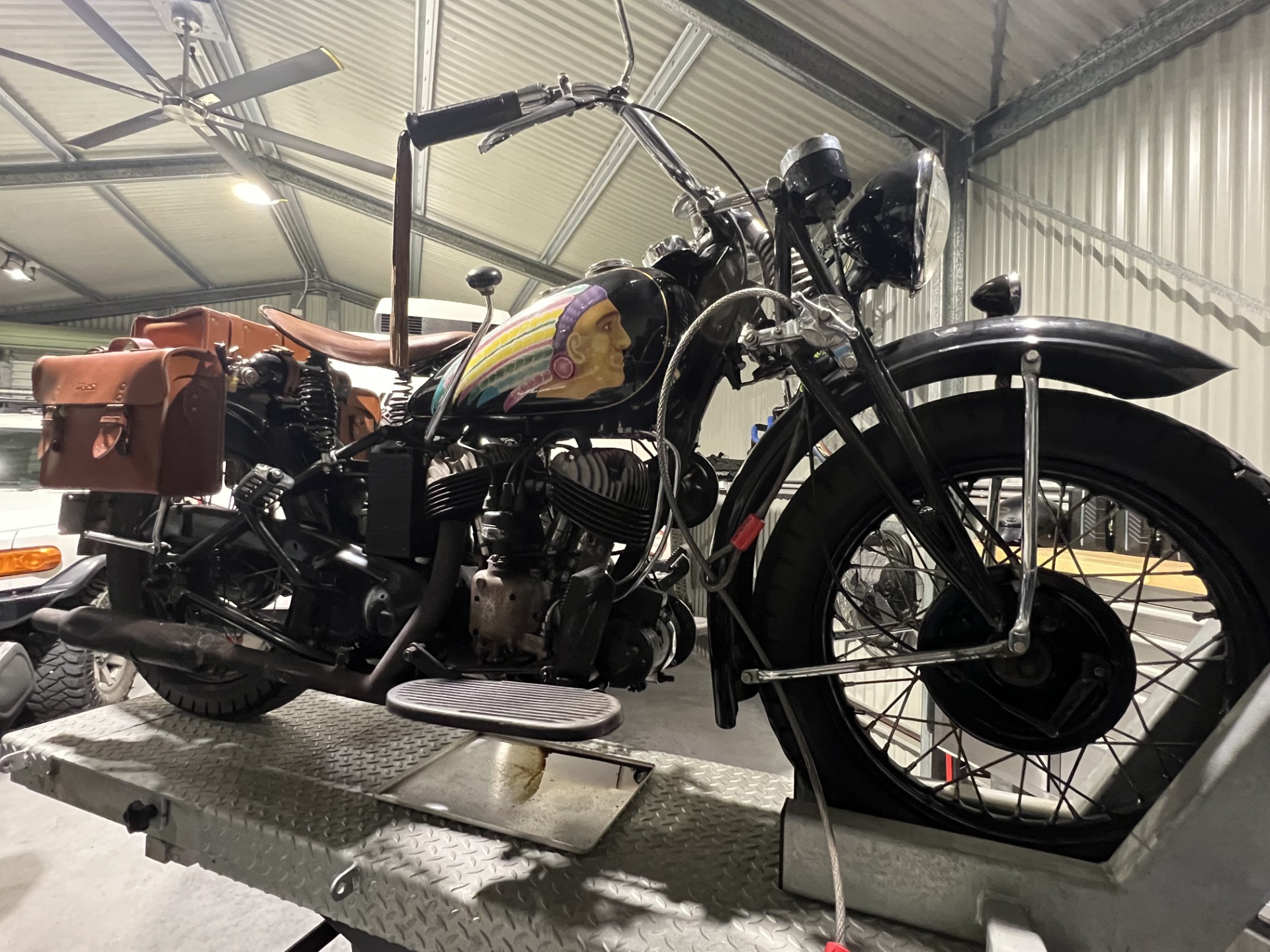 1941 Indian Scout 741A Ex Army 500cc Road