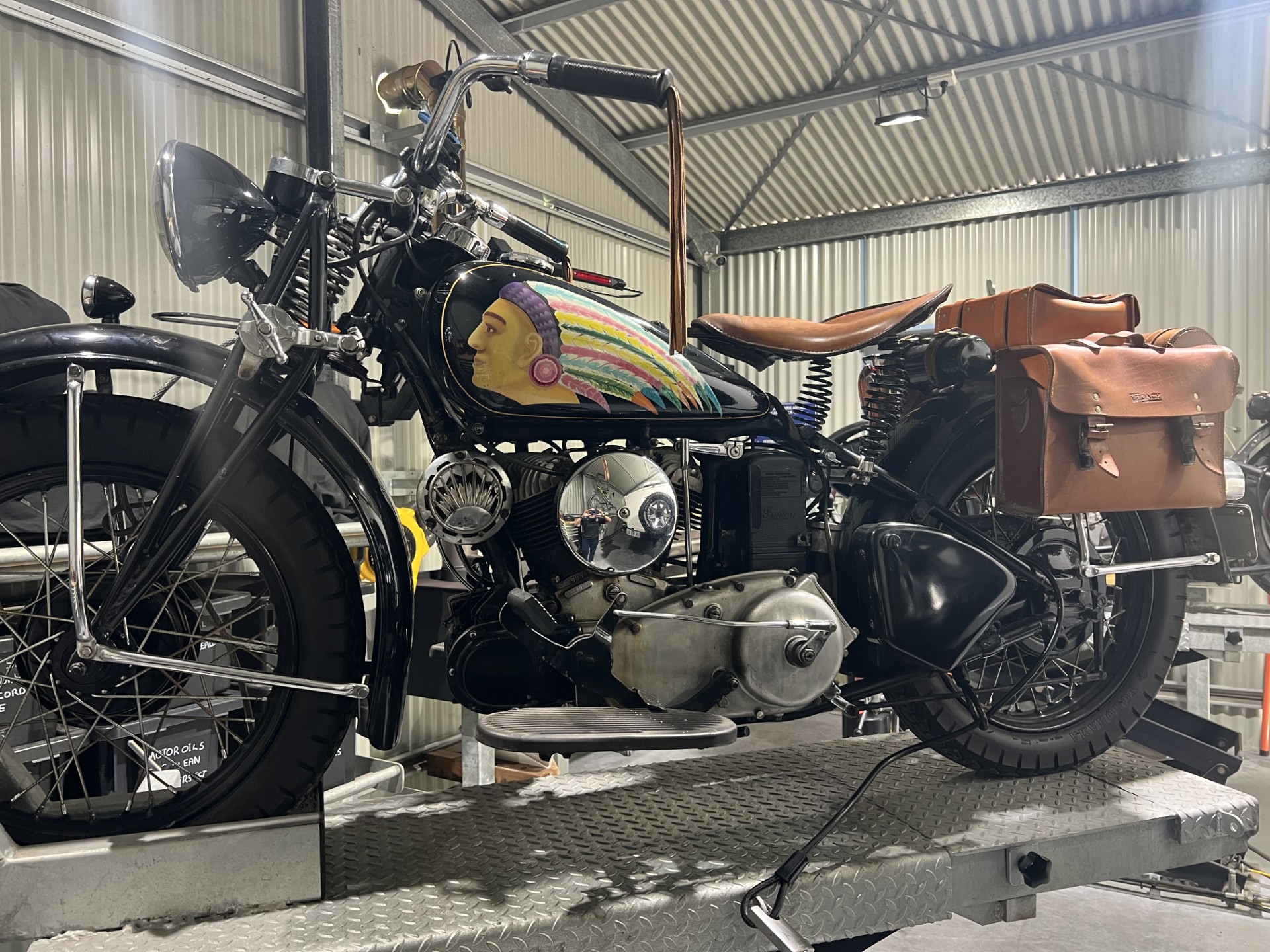 1941 Indian Scout 741A Ex Army 500cc Road
