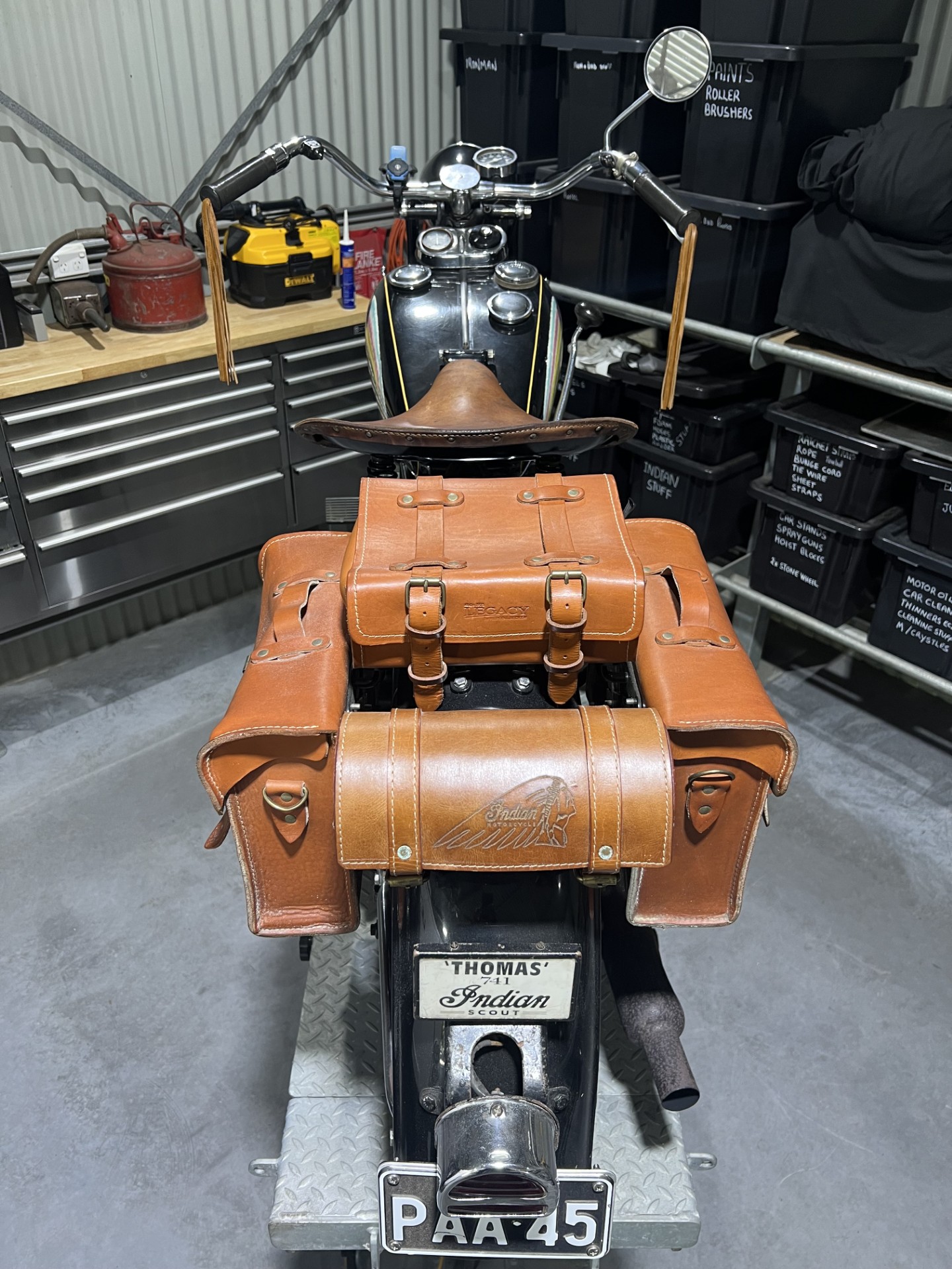 1941 Indian Scout 741A Ex Army 500cc Road