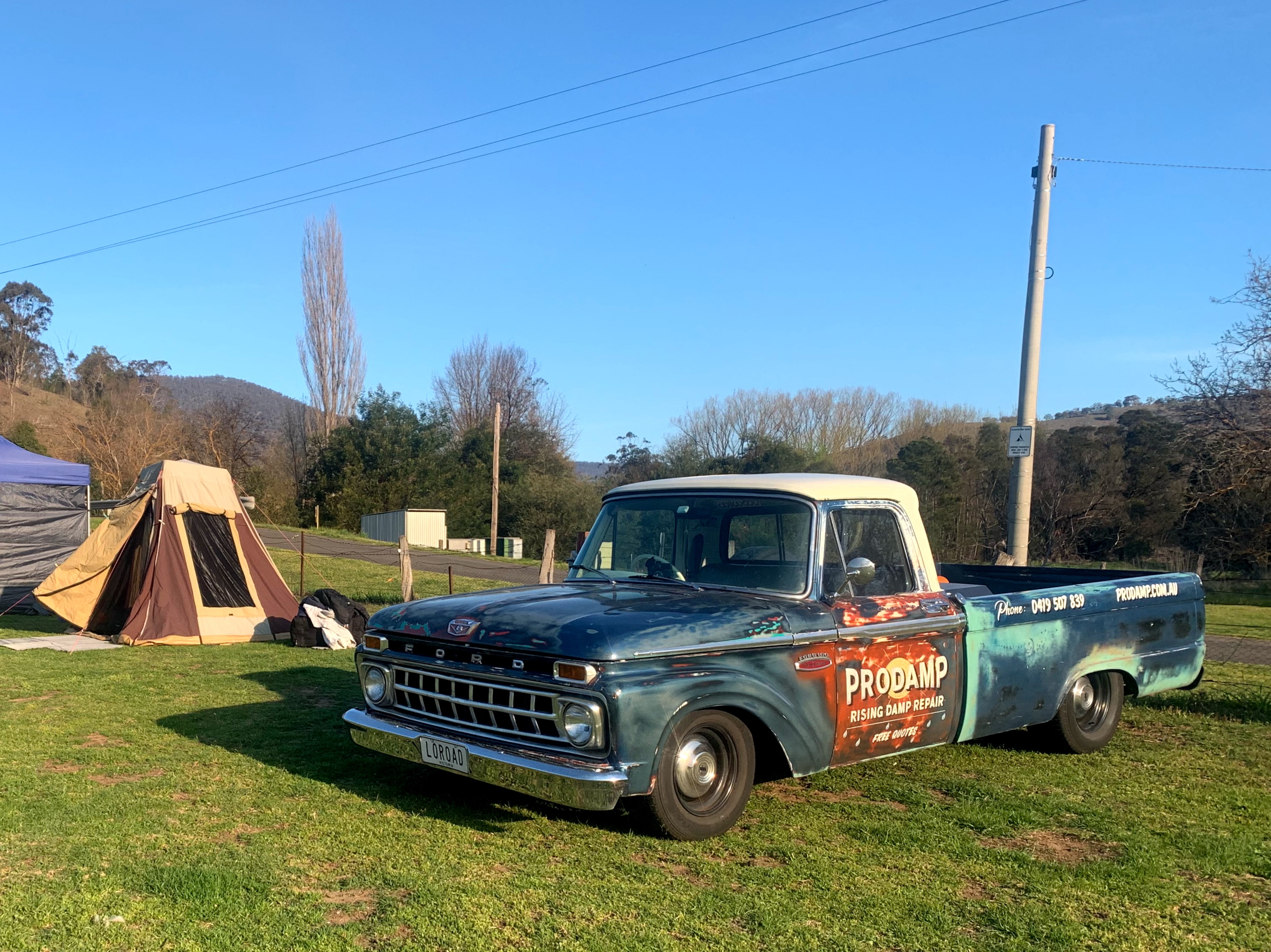 1965 FORD F100 LONG BED 4 SPD AUTO PICK UP