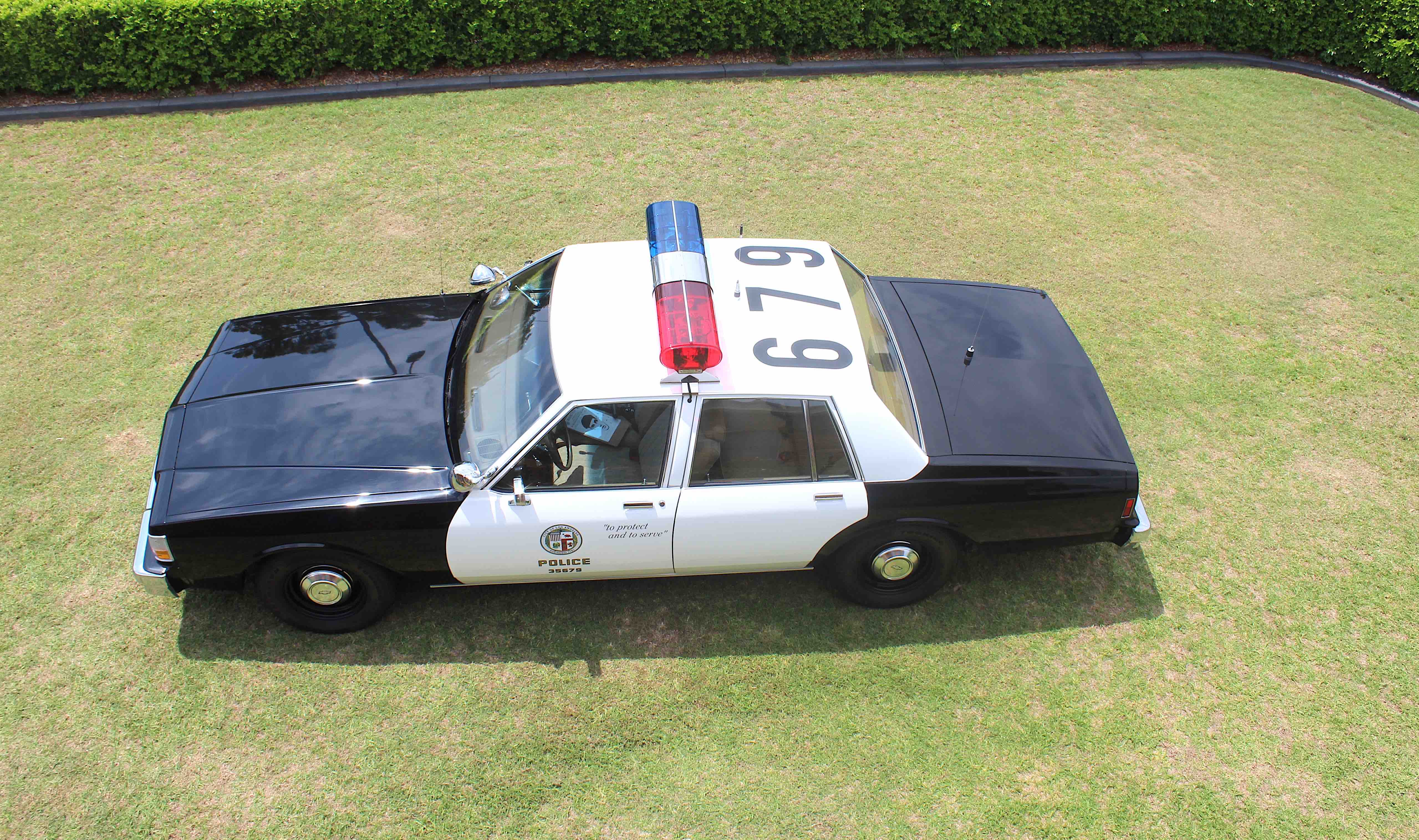 1988 CHEVROLET CAPRICE LAPD POLICE AUTO SEDAN
