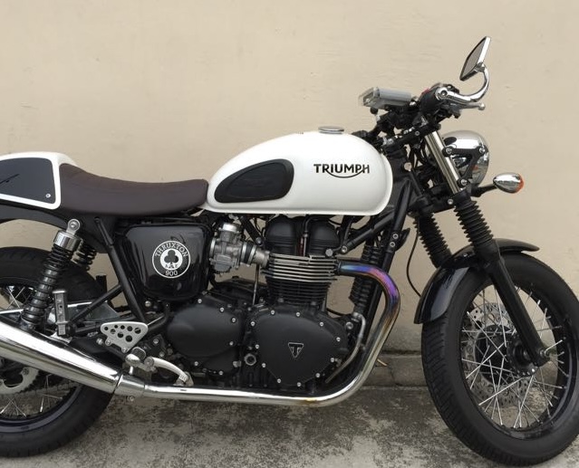 2014 TRIUMPH THRUXTON 900 ROAD