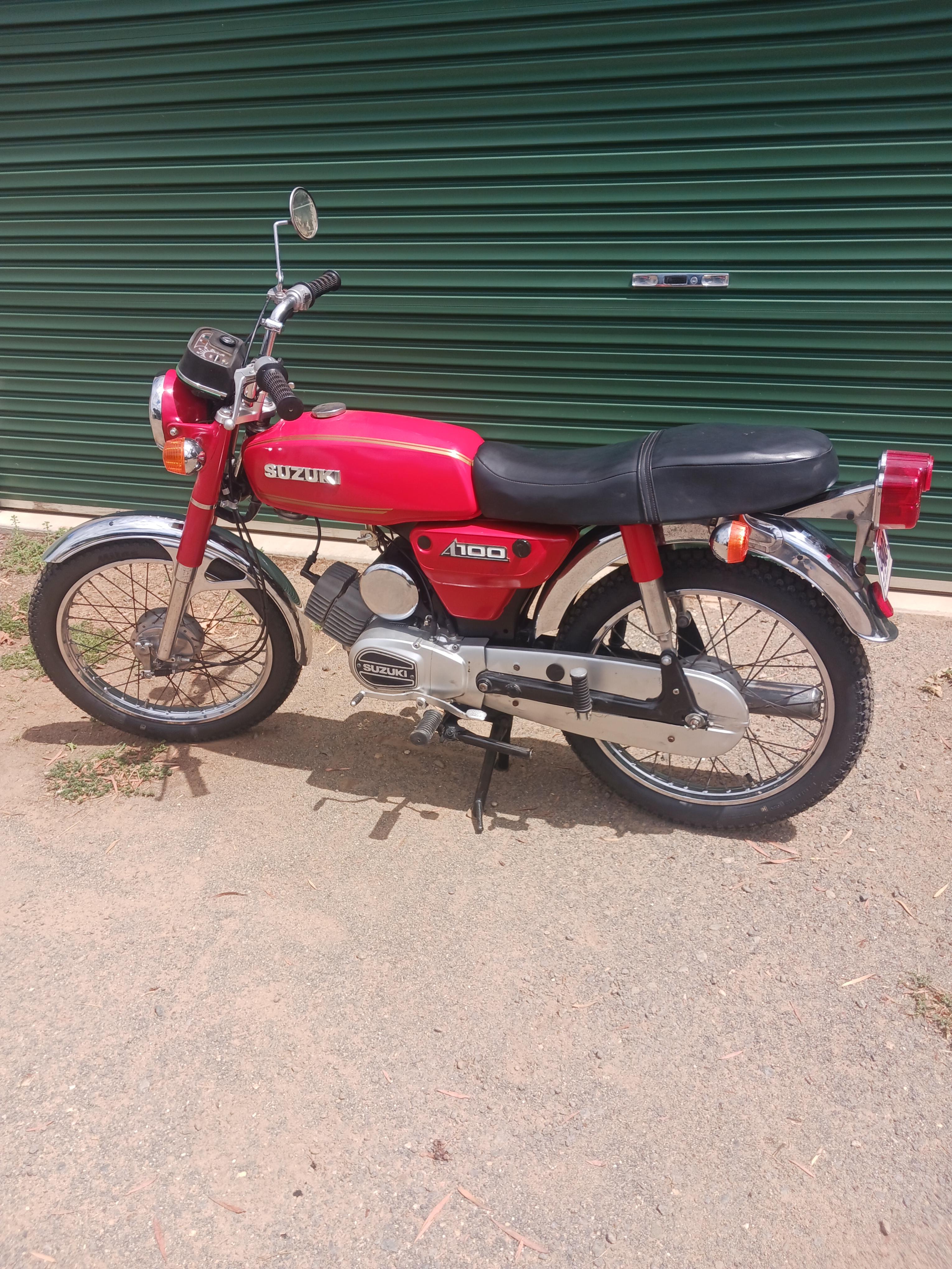 1980 SUZUKI A100 ROAD