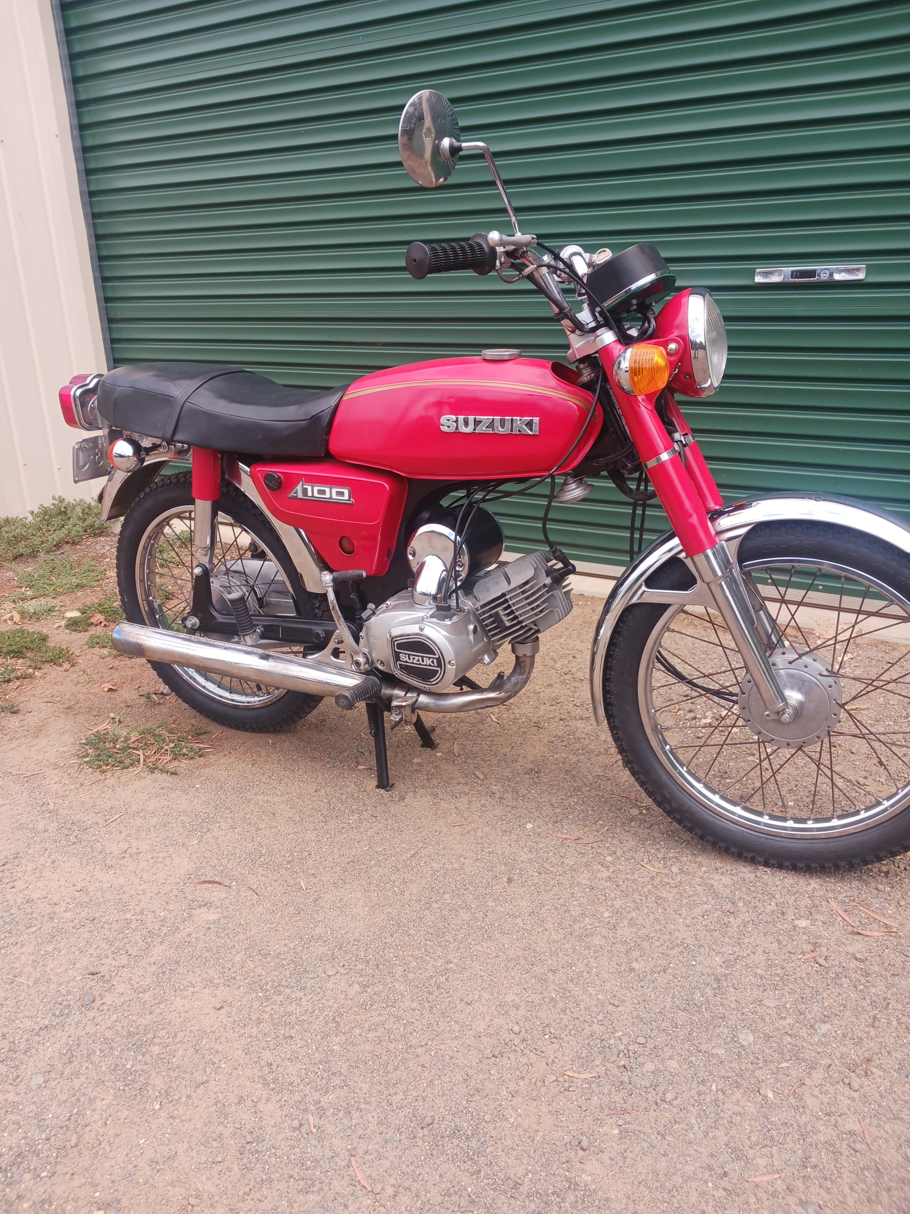 1980 SUZUKI A100 ROAD