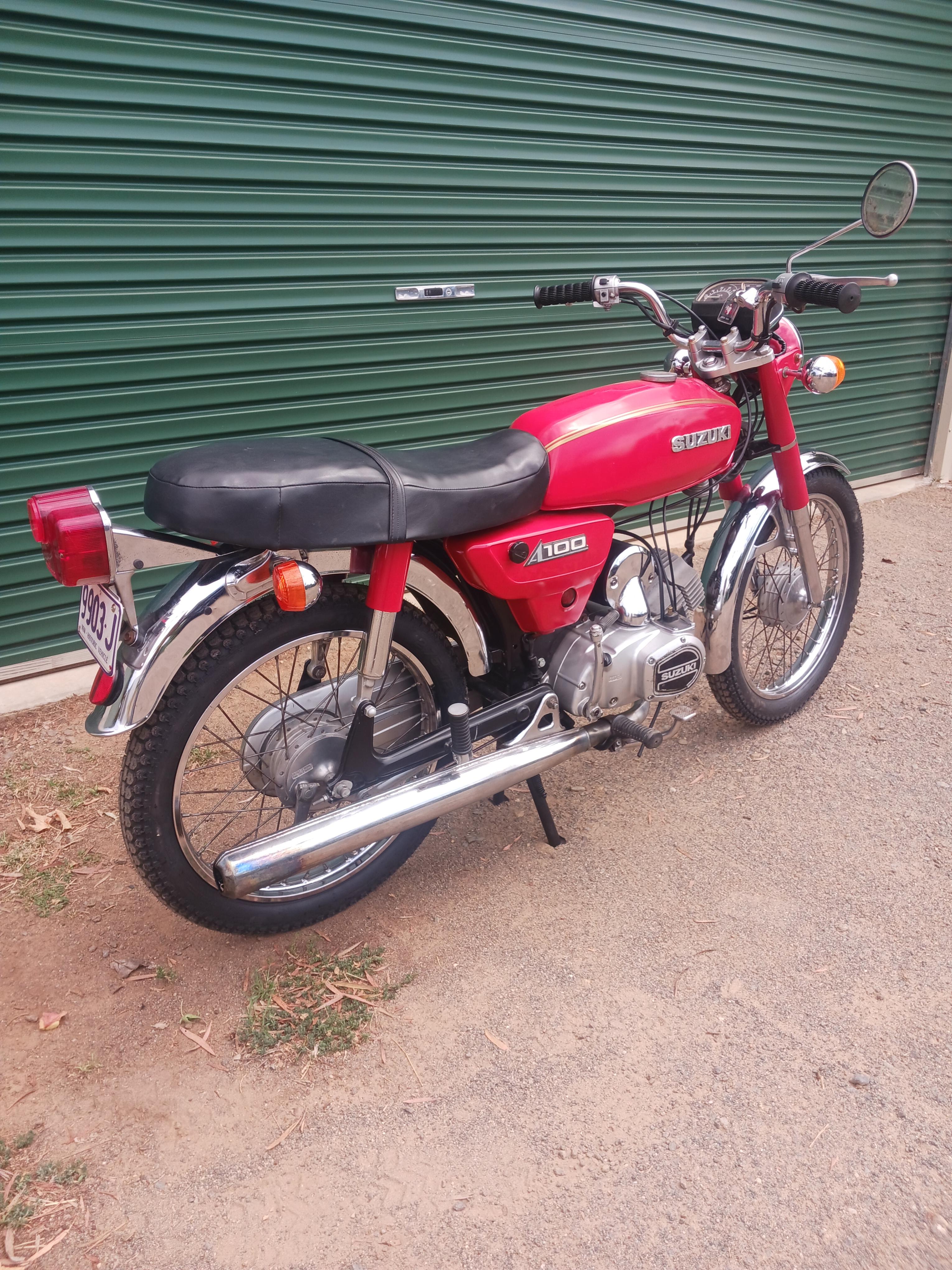 1980 SUZUKI A100 ROAD