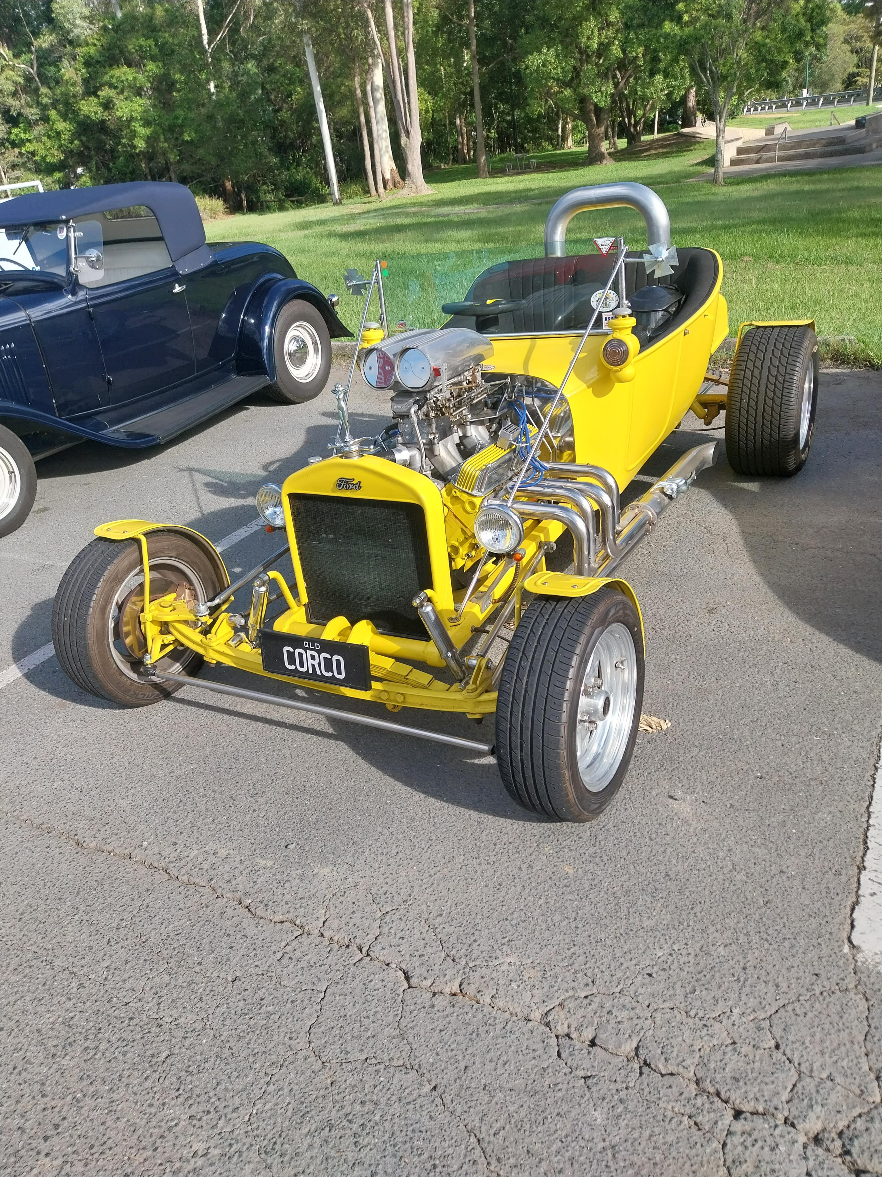 1923 FORD MODEL T TURTLE BACK 3 SP AUTOMATIC HOT ROD