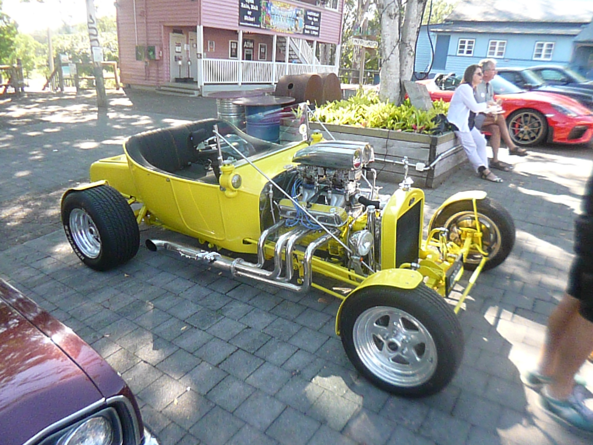 1923 FORD MODEL T TURTLE BACK 3 SP AUTOMATIC HOT ROD