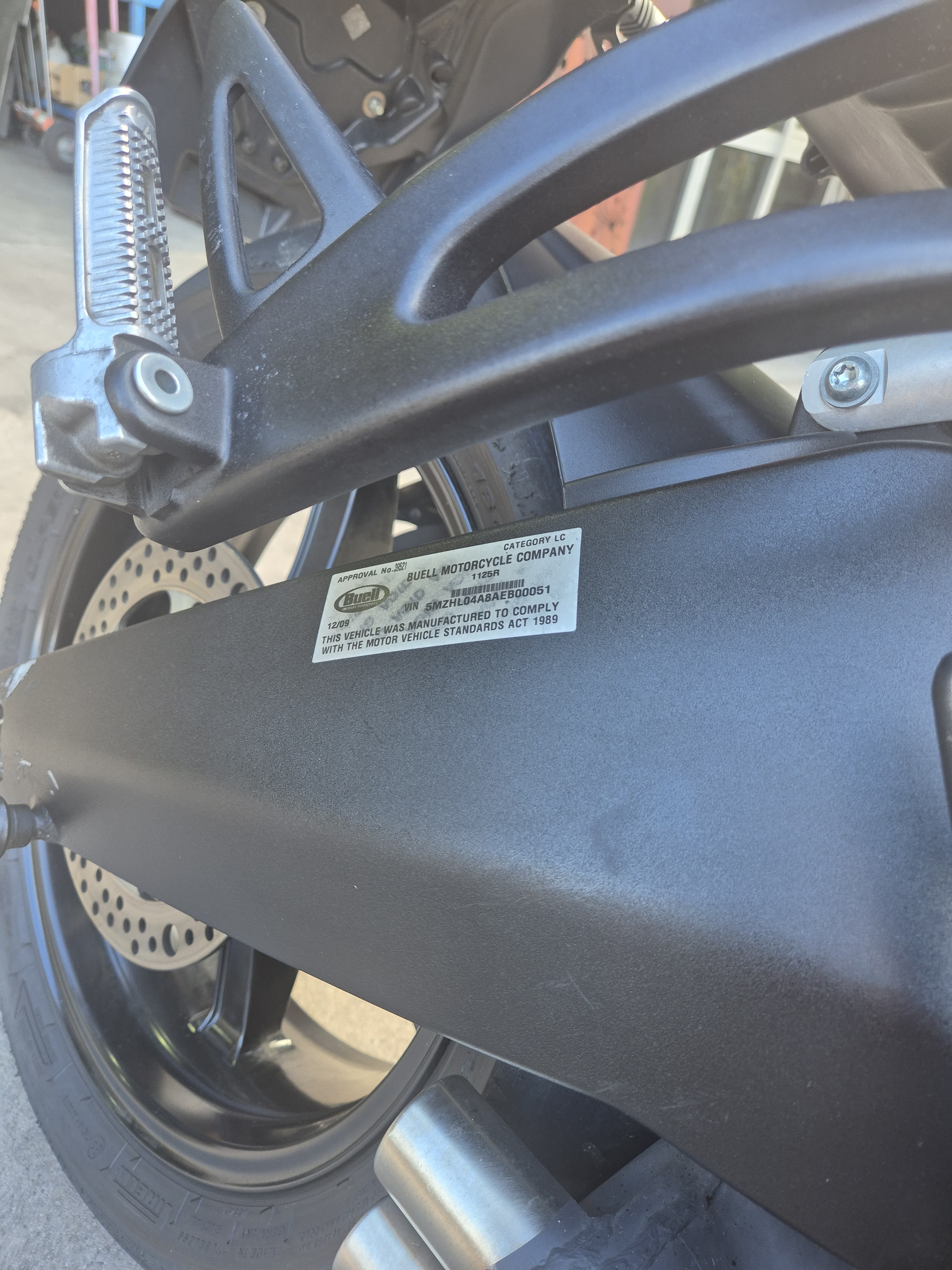 2010 BUELL 1125R SPORTS