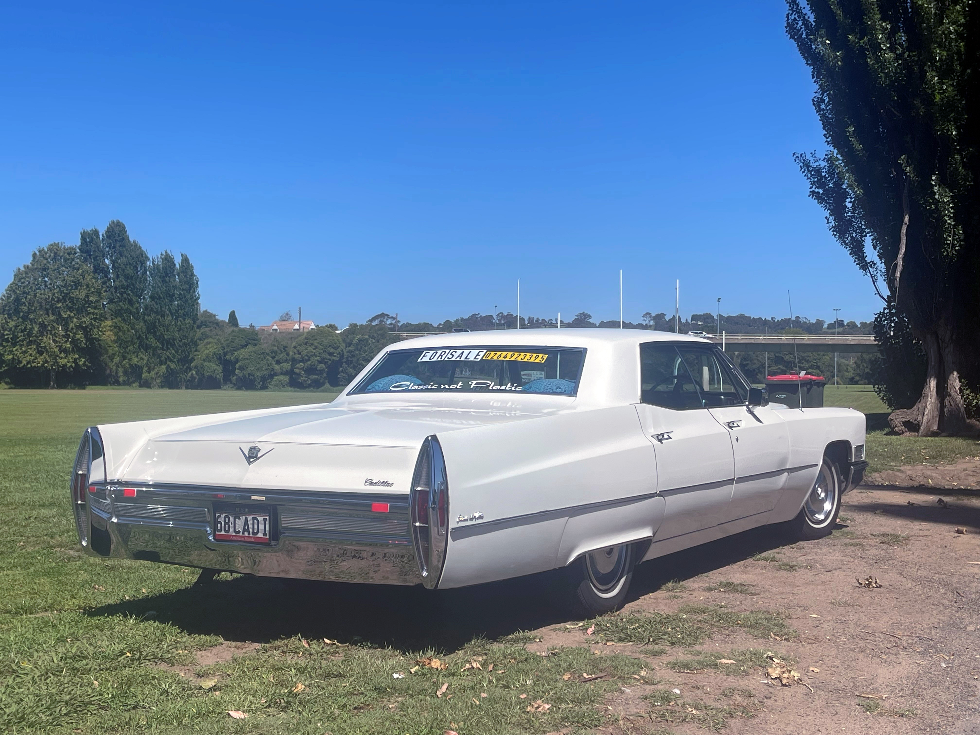 1968 CADILLAC DE VILLE 3 SP AUTOMATIC 4D SEDAN