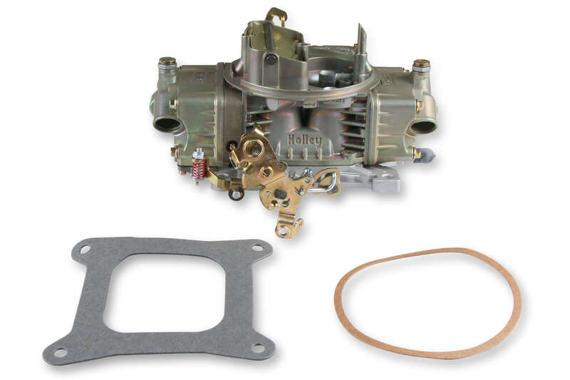 Holley Carburettor, Street, 750 CFM, 4160 Model, 4 Barrel, Manual, Gasoline, Gold Dichromate, Aluminum, Each