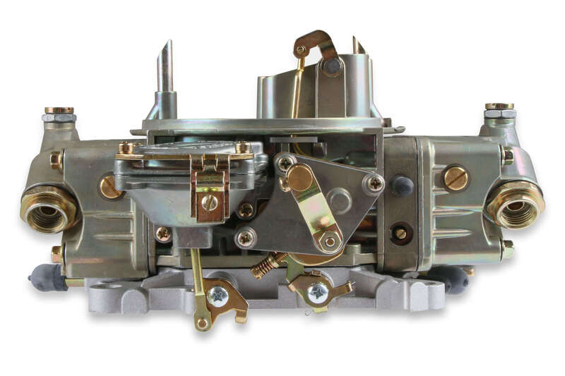 Holley Carburettor, Street, 750 CFM, 4160 Model, 4 Barrel, Manual, Gasoline, Gold Dichromate, Aluminum, Each