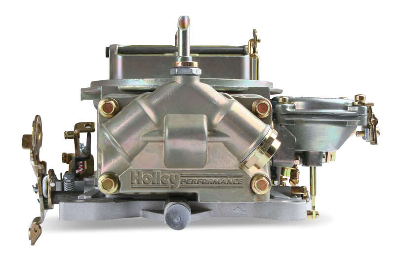 Holley Carburettor, Street, 750 CFM, 4160 Model, 4 Barrel, Manual, Gasoline, Gold Dichromate, Aluminum, Each