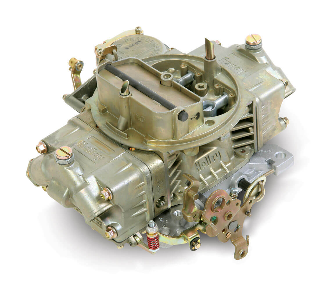 Holley Carburettor, Street, 750 CFM, 4160 Model, 4 Barrel, Manual, Gasoline, Gold Dichromate, Aluminum, Each