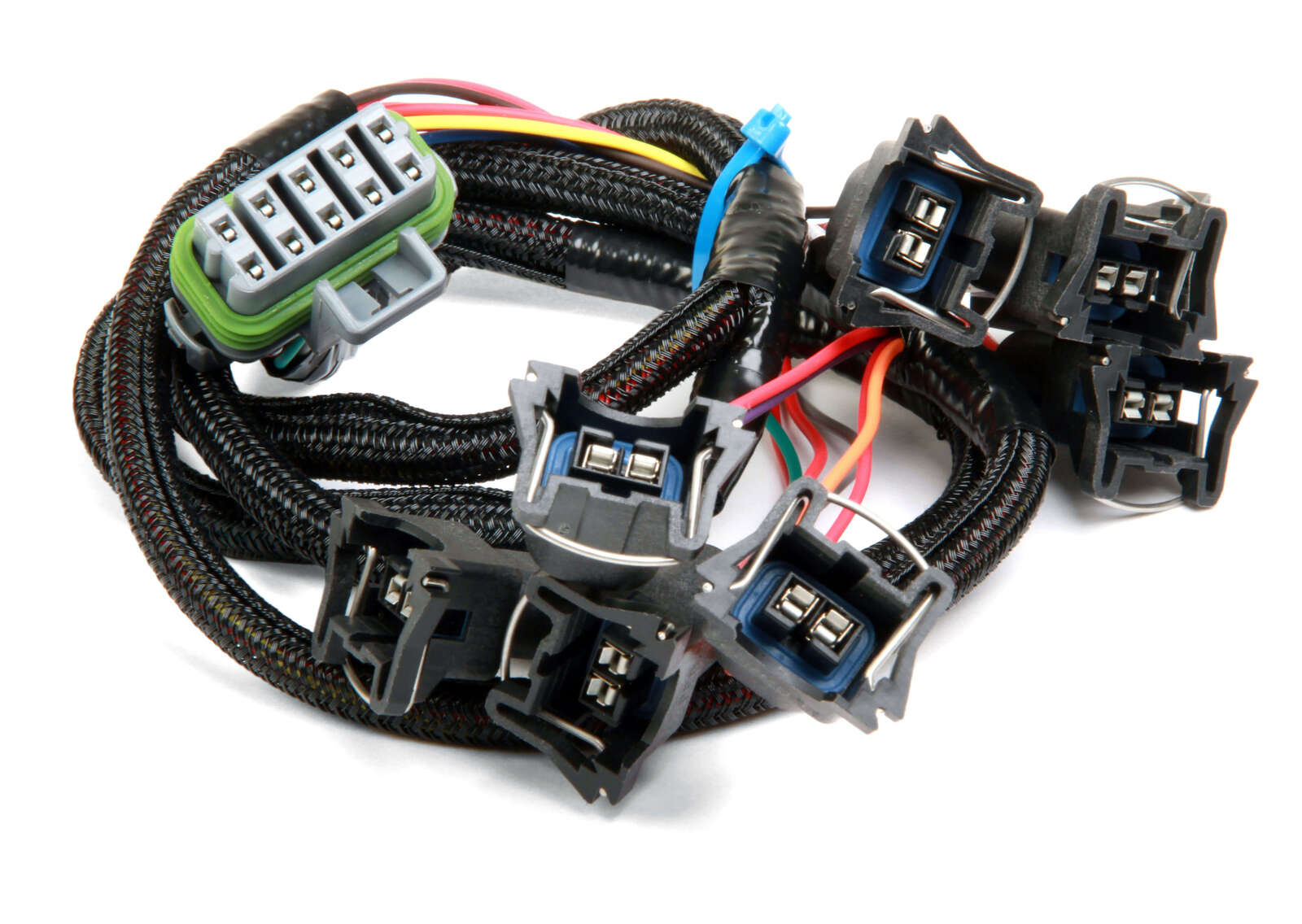 Holley EFI Fuel Injector Wiring Harness, Multi-Port, For Ford V8 Harness Style, Use with Holley HP & Dominator EFI, Set of 8