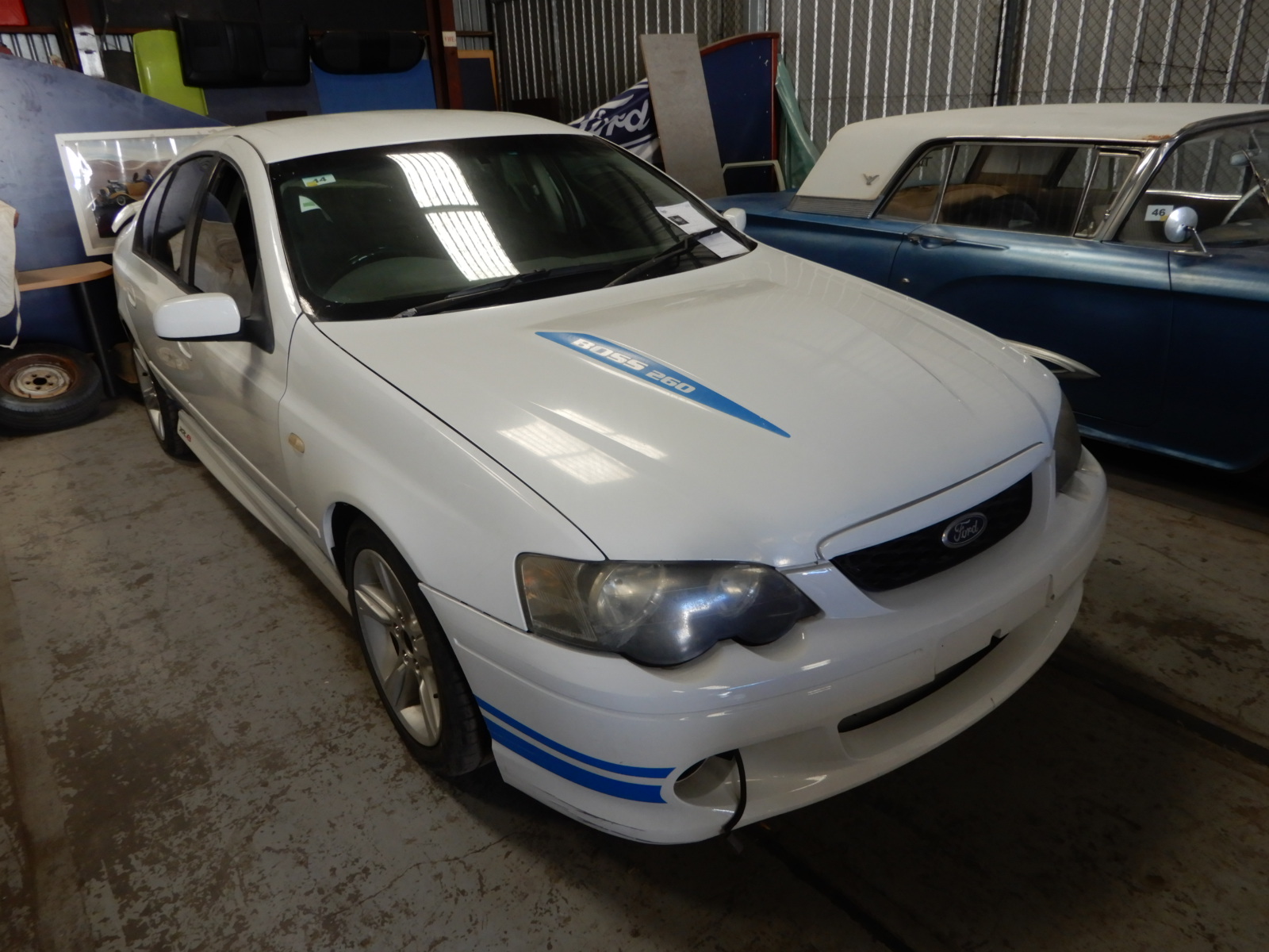 2004 FORD FALCON XR8 BOSS AUTO SEDAN