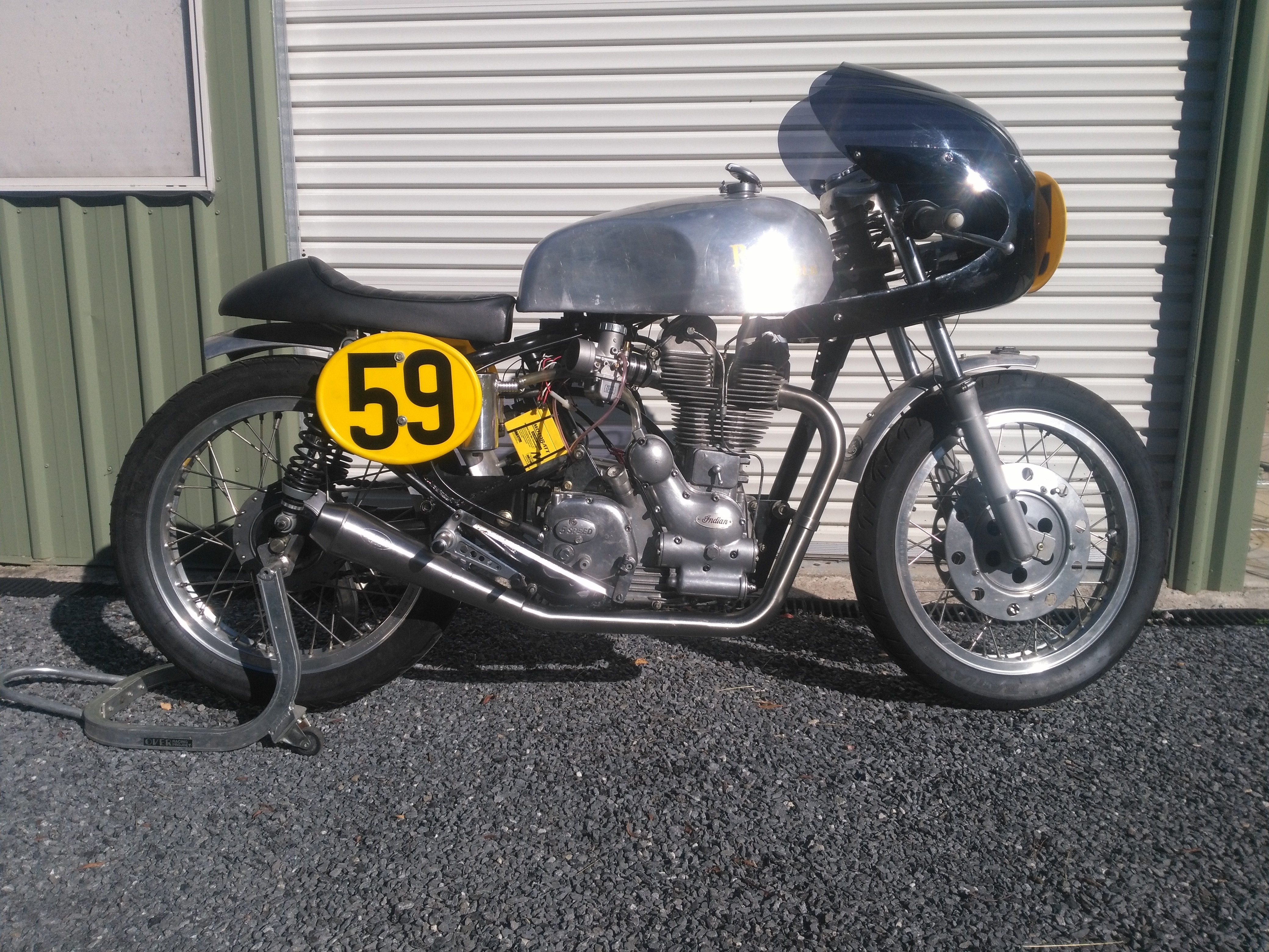 1959 ROYAL ENFIELD 500CC RACE BIKE 