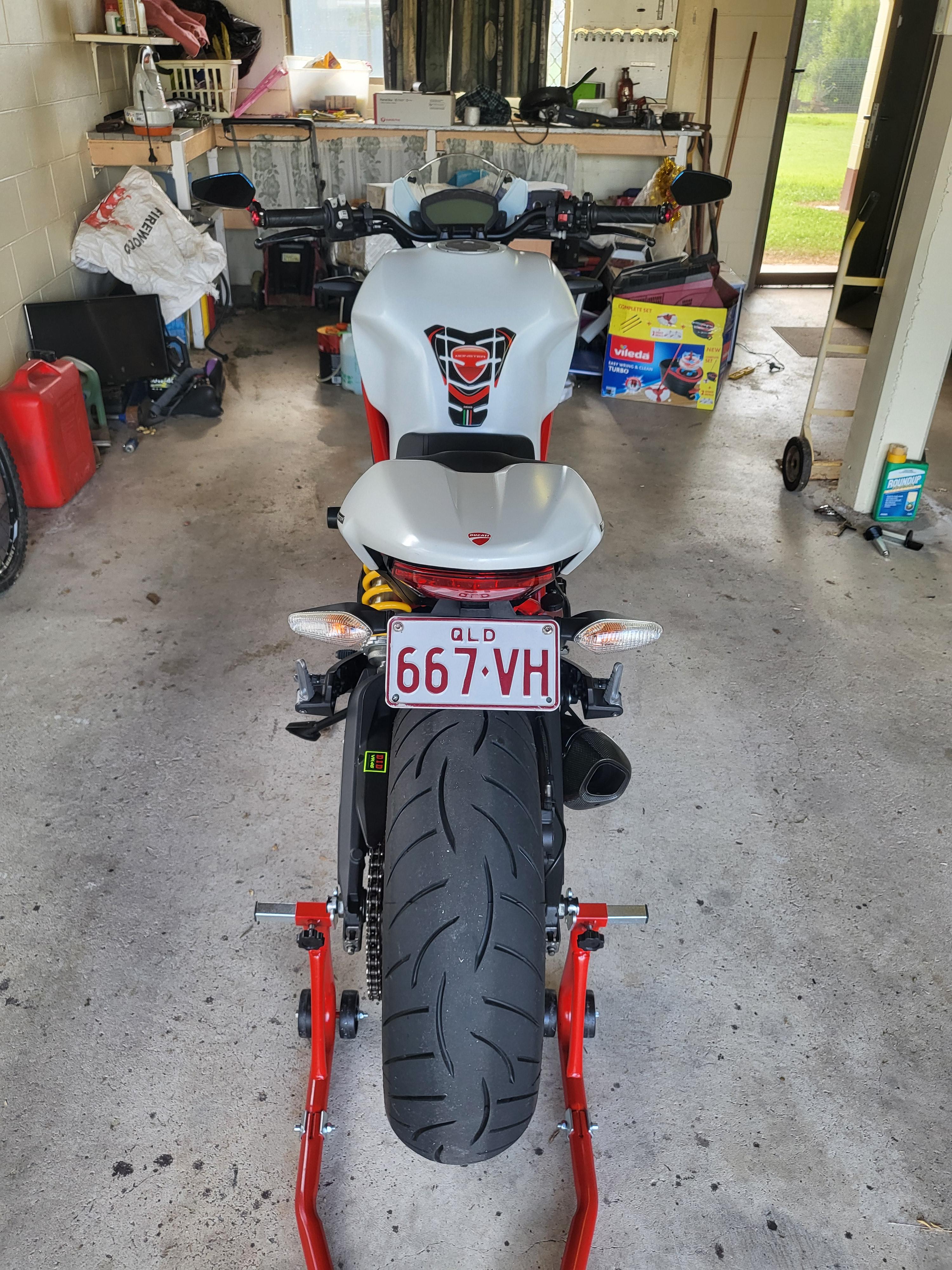 2020 DUCATI MONSTER 659 (WHITE) ROAD
