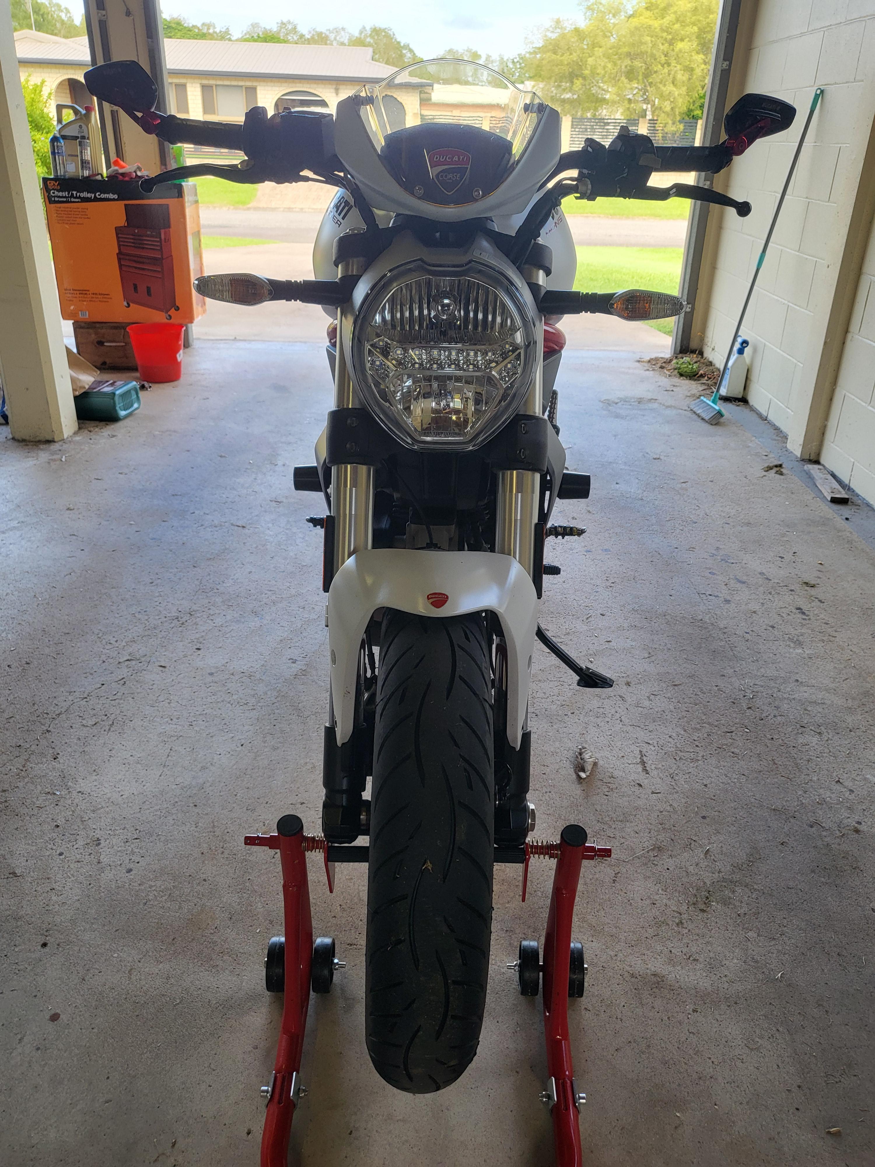 2020 DUCATI MONSTER 659 (WHITE) ROAD