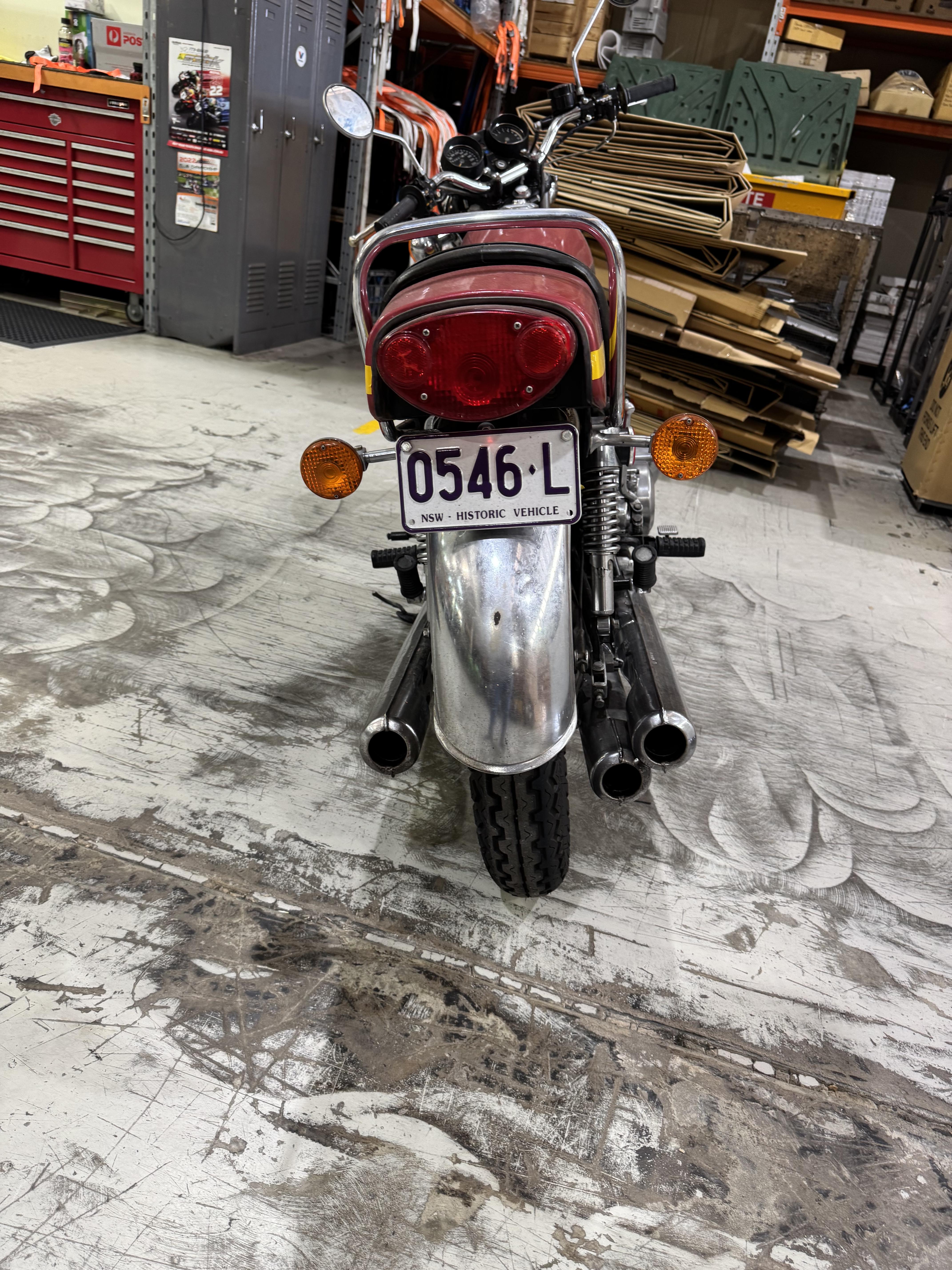 1976 KAWASAKI KH500 ROAD