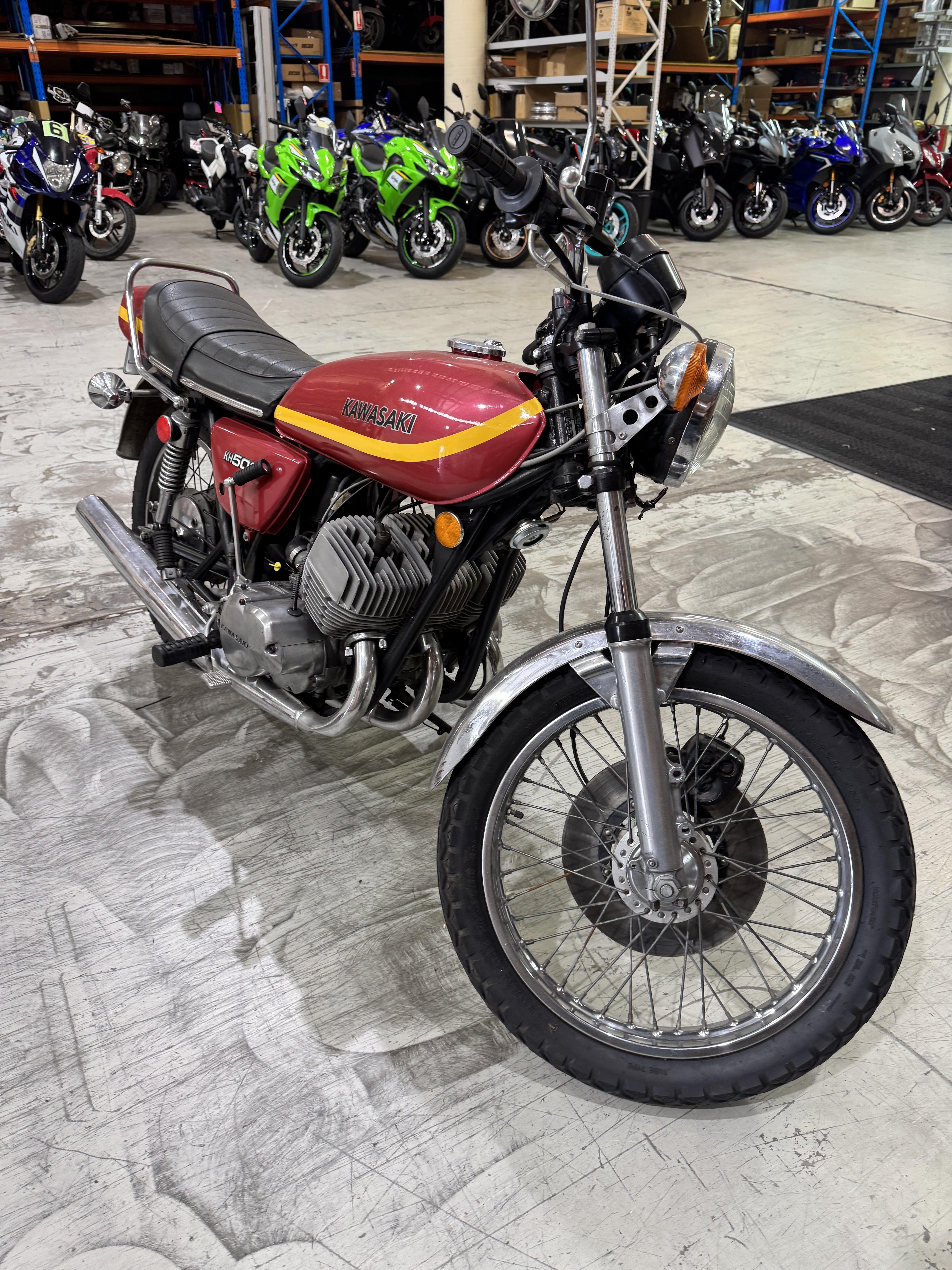 1976 KAWASAKI KH500 ROAD