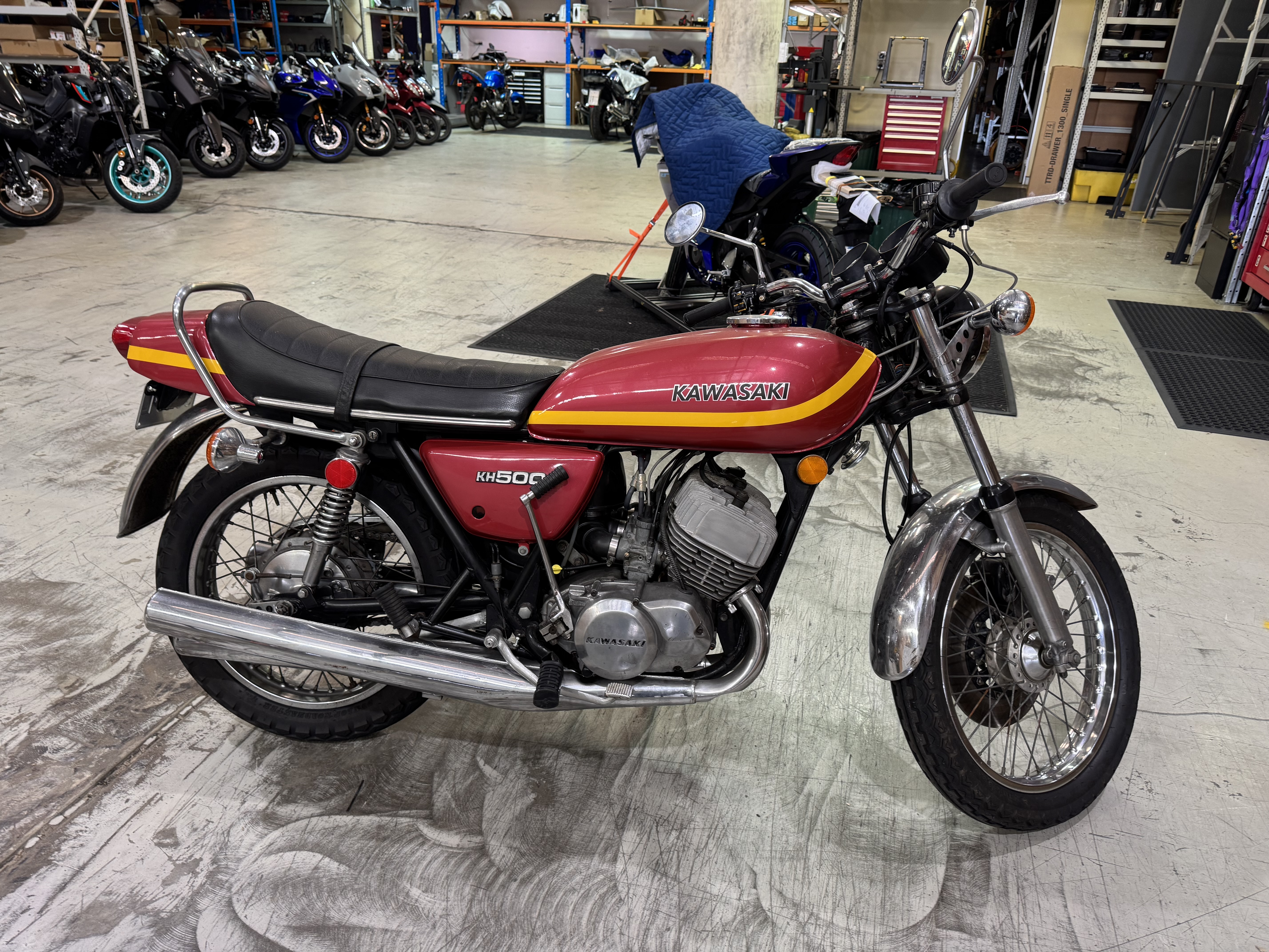 1976 KAWASAKI KH500 ROAD