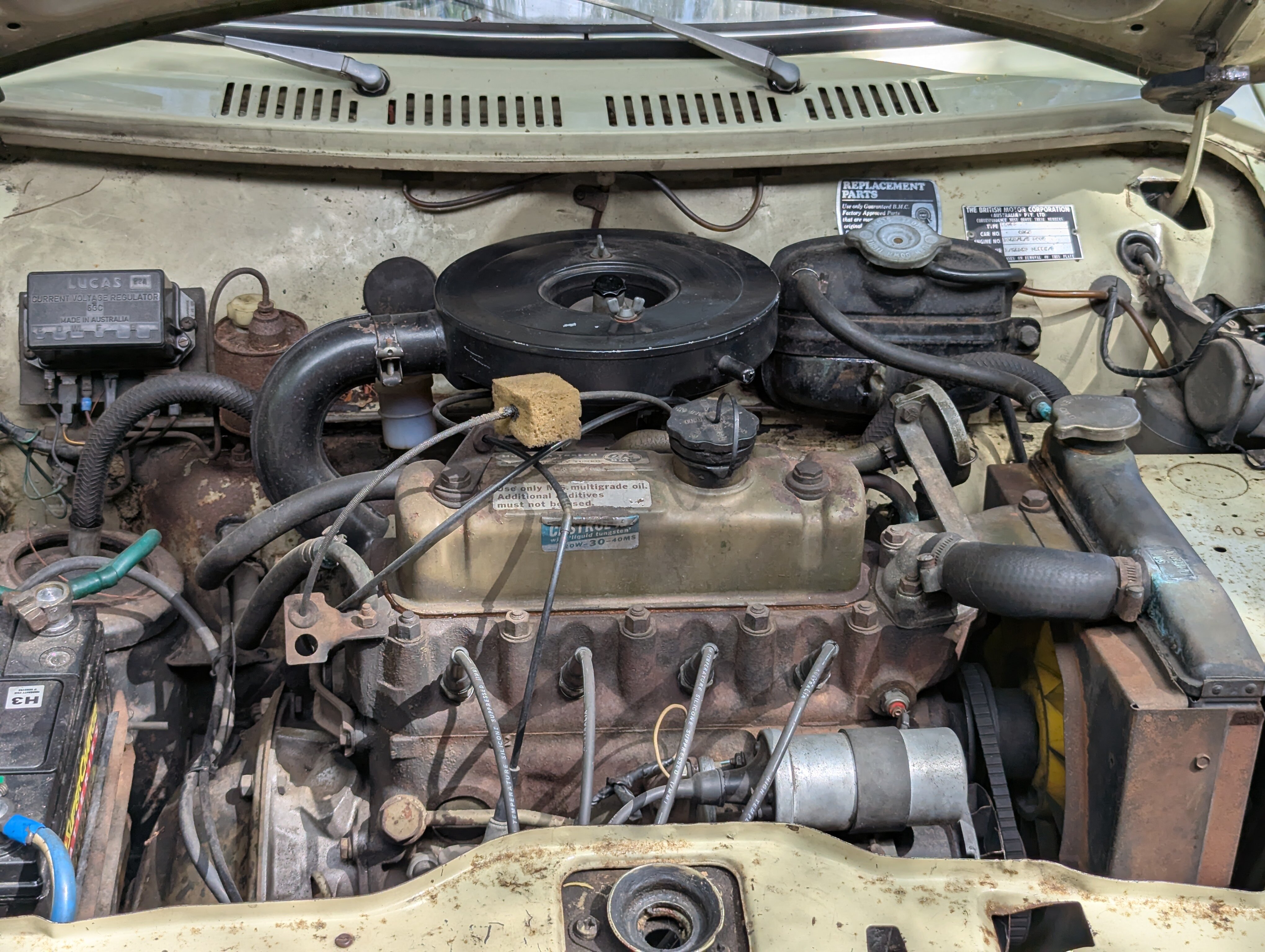 1968 MORRIS 1100 DELUXE 4SP AUTO SEDAN