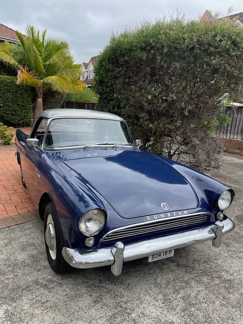 1962 SUNBEAM ALPINE SERIES II 2D ROADSTER