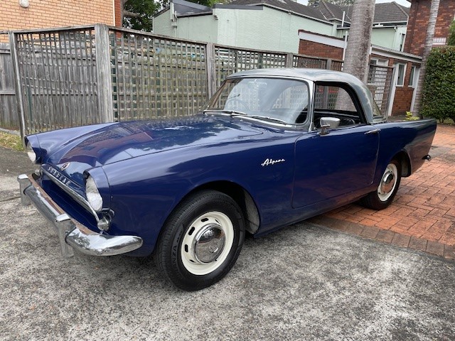 1962 SUNBEAM ALPINE SERIES II 2D ROADSTER