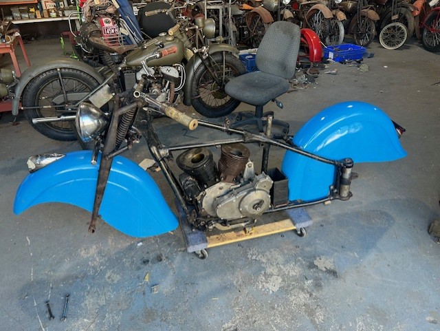 1947 INDIAN CHIEF BONNIEVILLE PROJECT