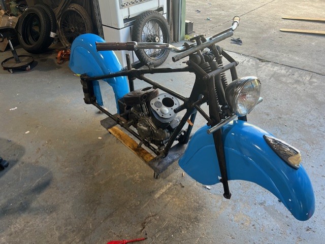 1947 INDIAN CHIEF BONNIEVILLE PROJECT
