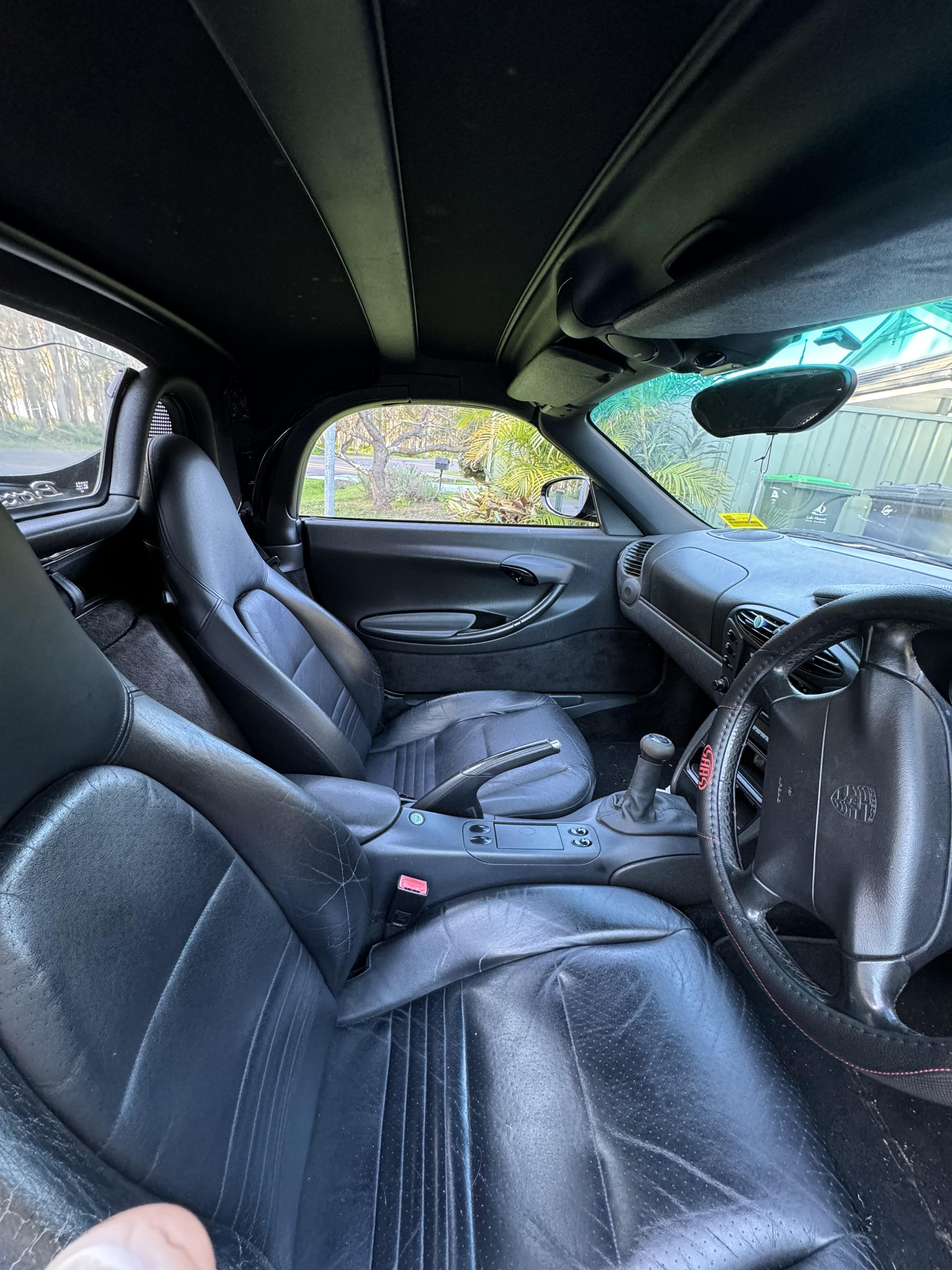 1997 PORSCHE BOXSTER 5 SP MANUAL CONVERTIBLE