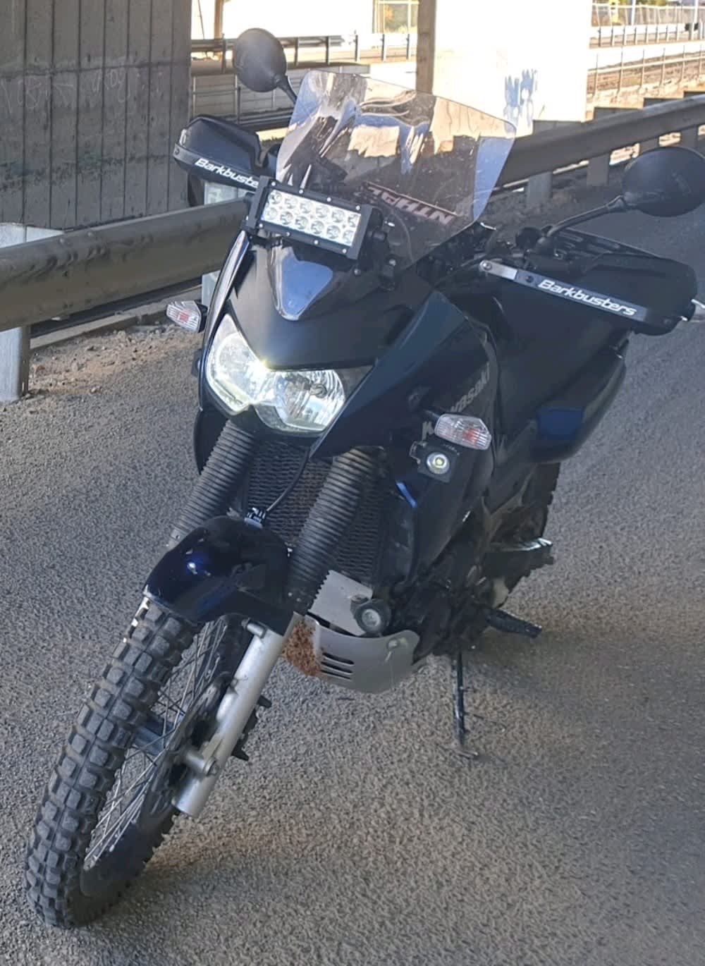 2007 KAWASAKI KLE500 DUAL SPORTS 