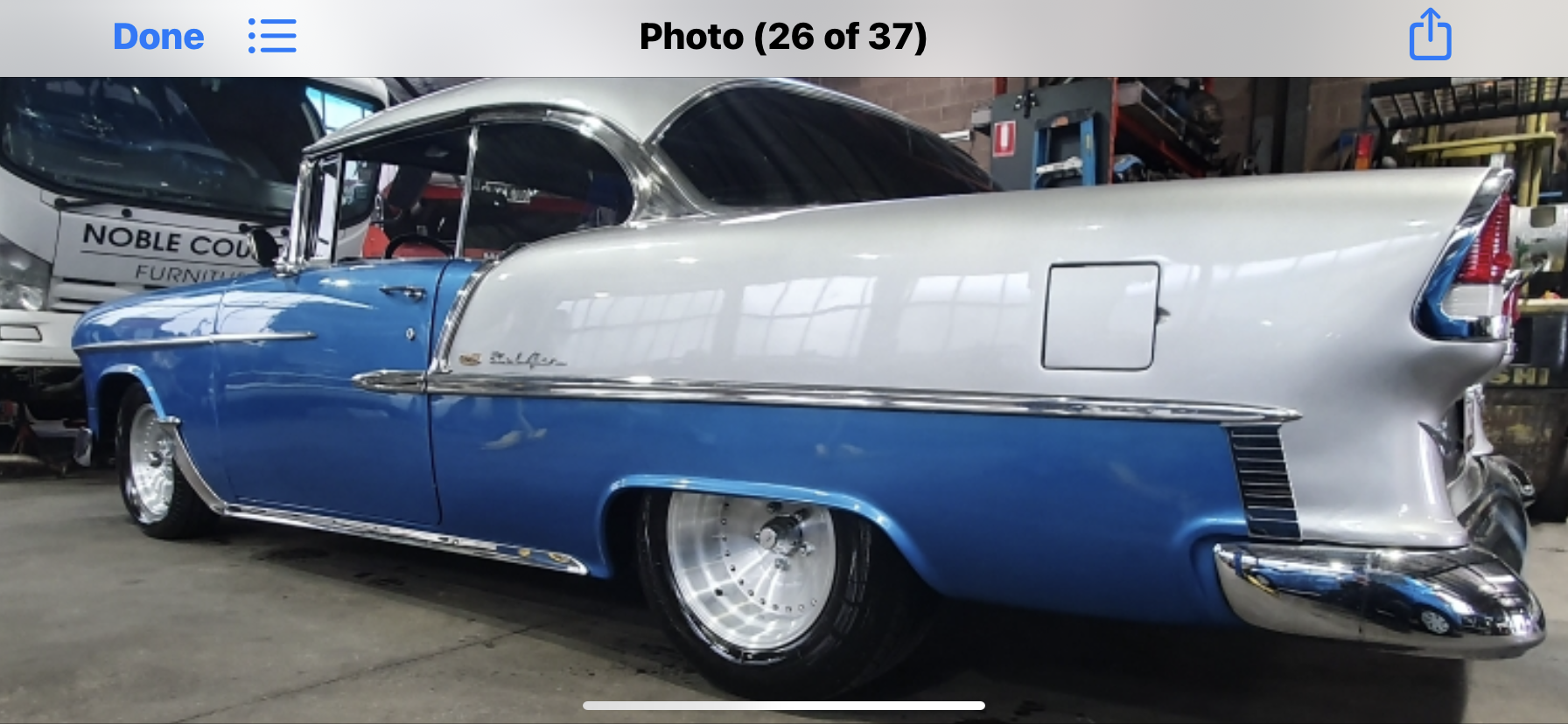 1955 CHEVROLET BEL AIR SPORTS COUPE